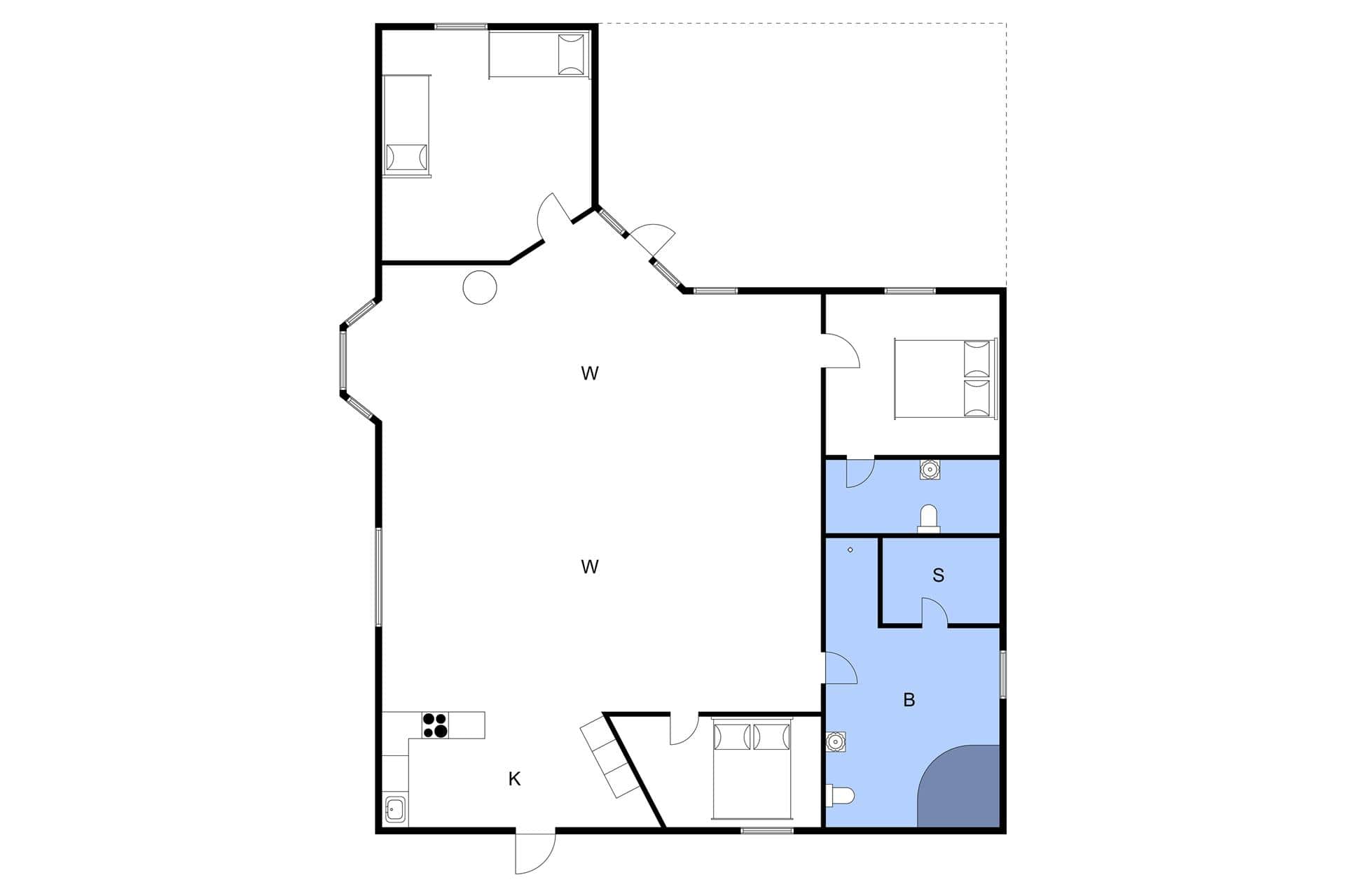 Interior 6-3 Holiday-home M64222, Siriusvej 18, DK - 5500 Middelfart