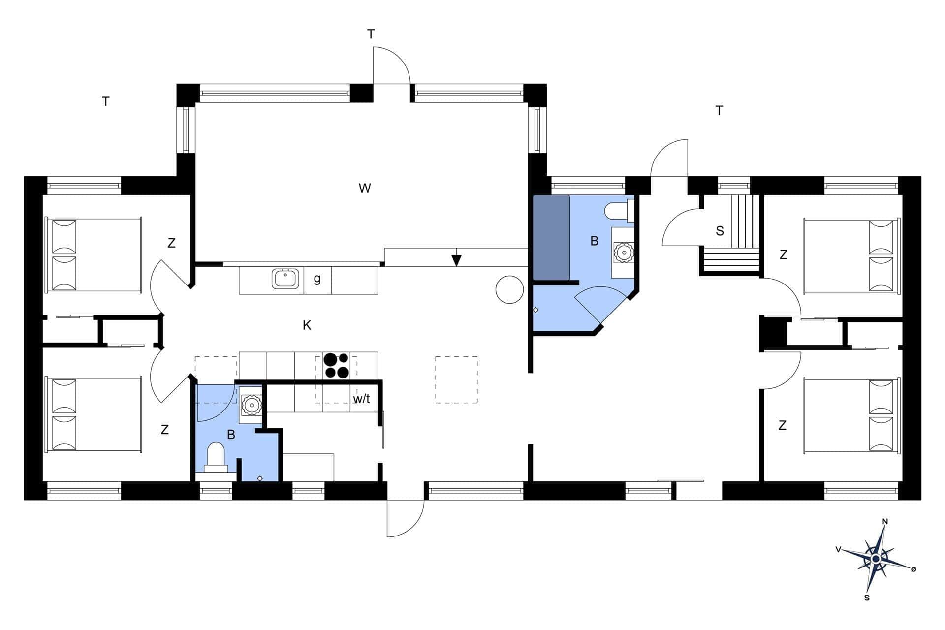 Innredning 35-150 Feirehus 8912, Fyrrevej 6, DK - 8961 Allingåbro