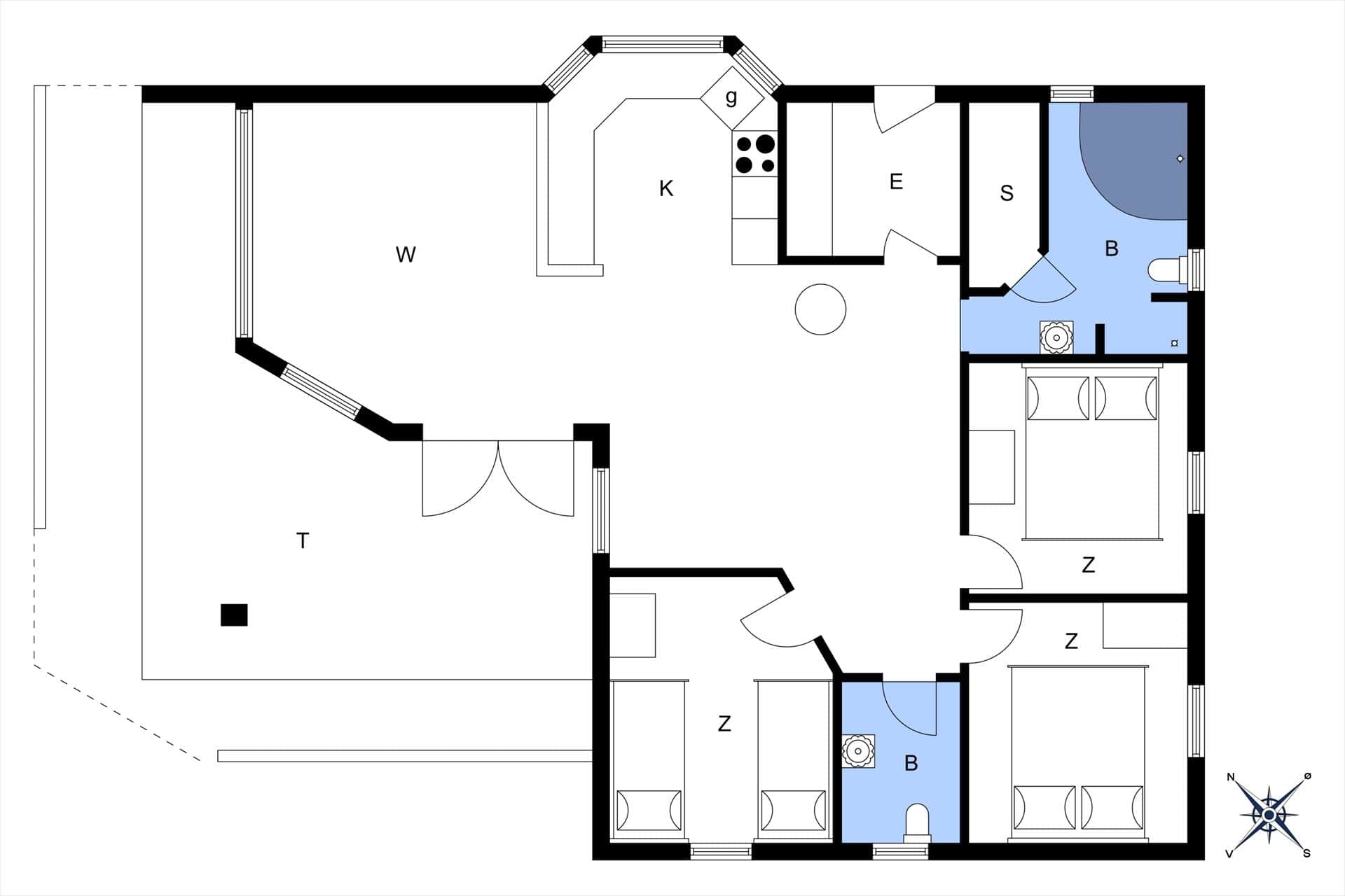 Interieur 20-22 Vakantiehuis C11568, Duevænget 25, DK - 6893 Hemmet