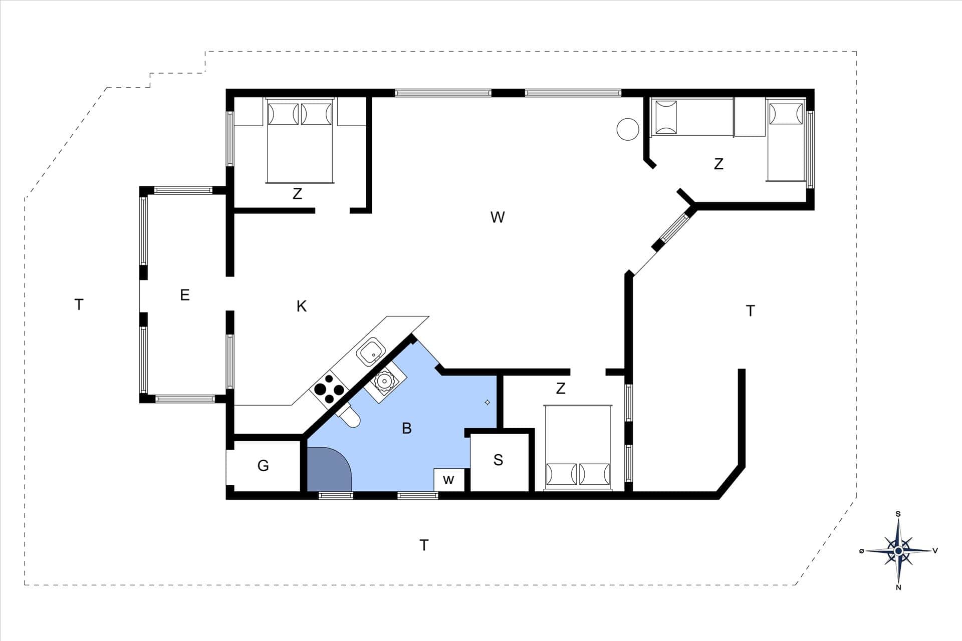 Interieur 25-168 Vakantiehuis 291, Lyngsletten 28, DK - 6950 Ringkøbing