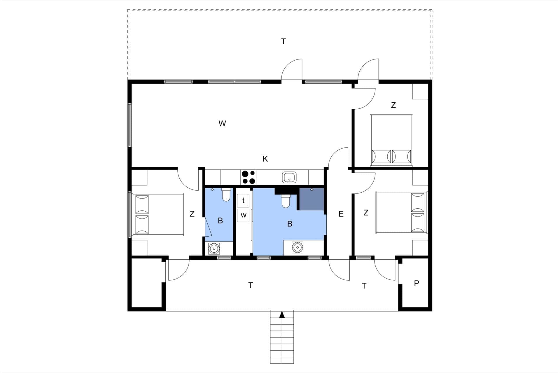 Indretning 28-4 Sommerhus 920, Langsand 115, DK - 6960 Hvide Sande