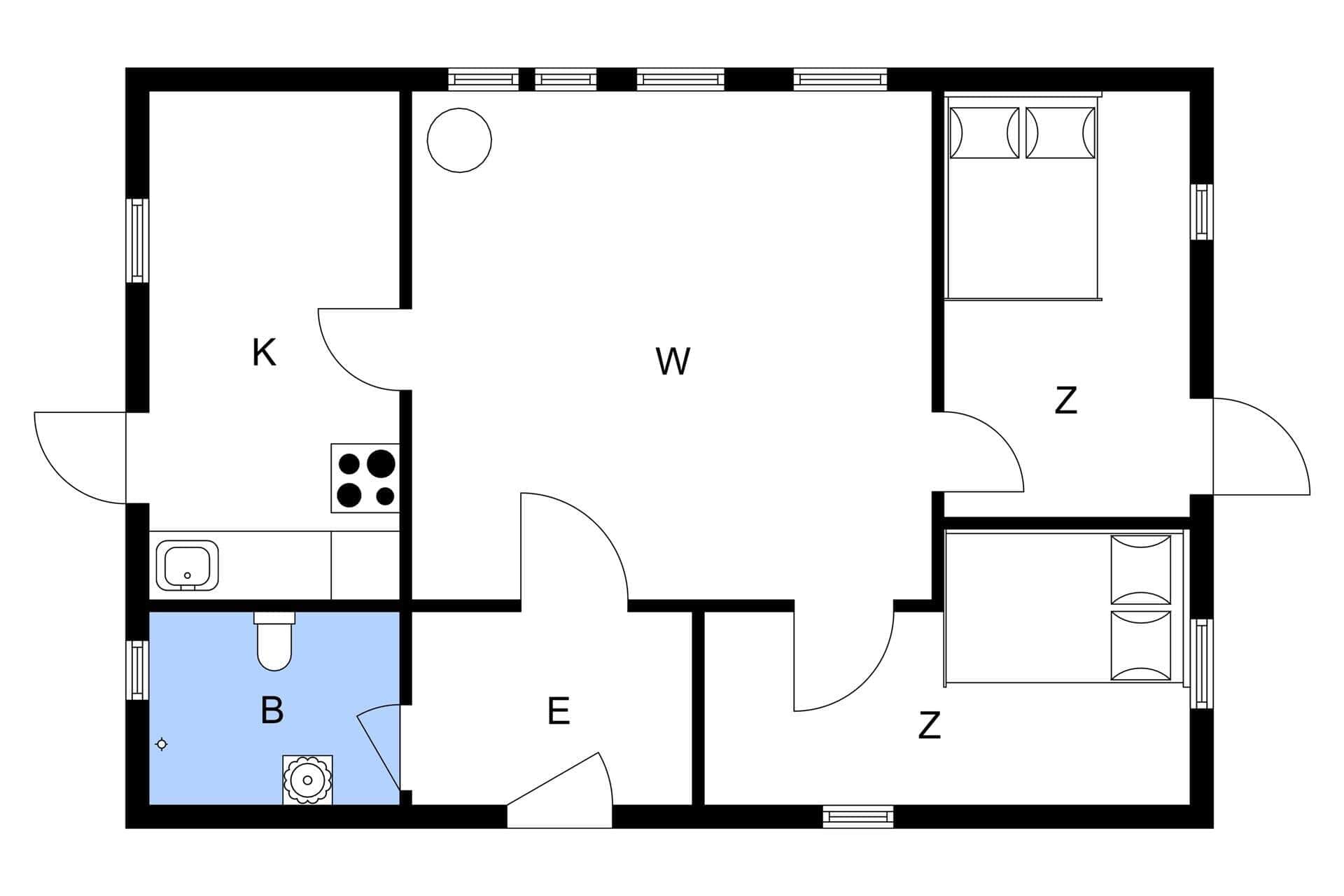 Interior 2-3 Holiday-home F503609, Augustenhofvej 35, DK - 6430 Nordborg
