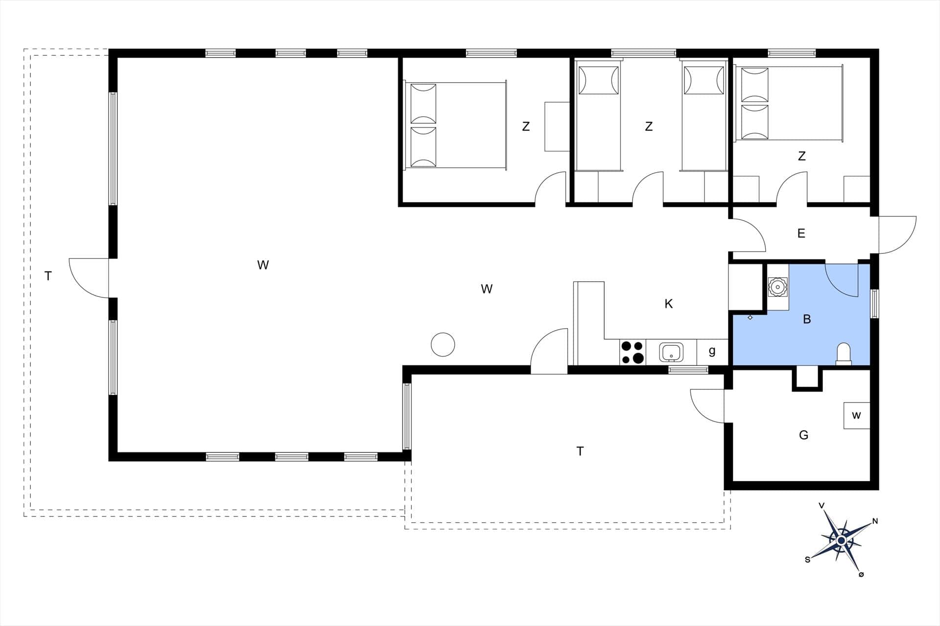 Interieur 20-13 Vakantiehuis 534, Fiskervej 123, DK - 7700 Thisted