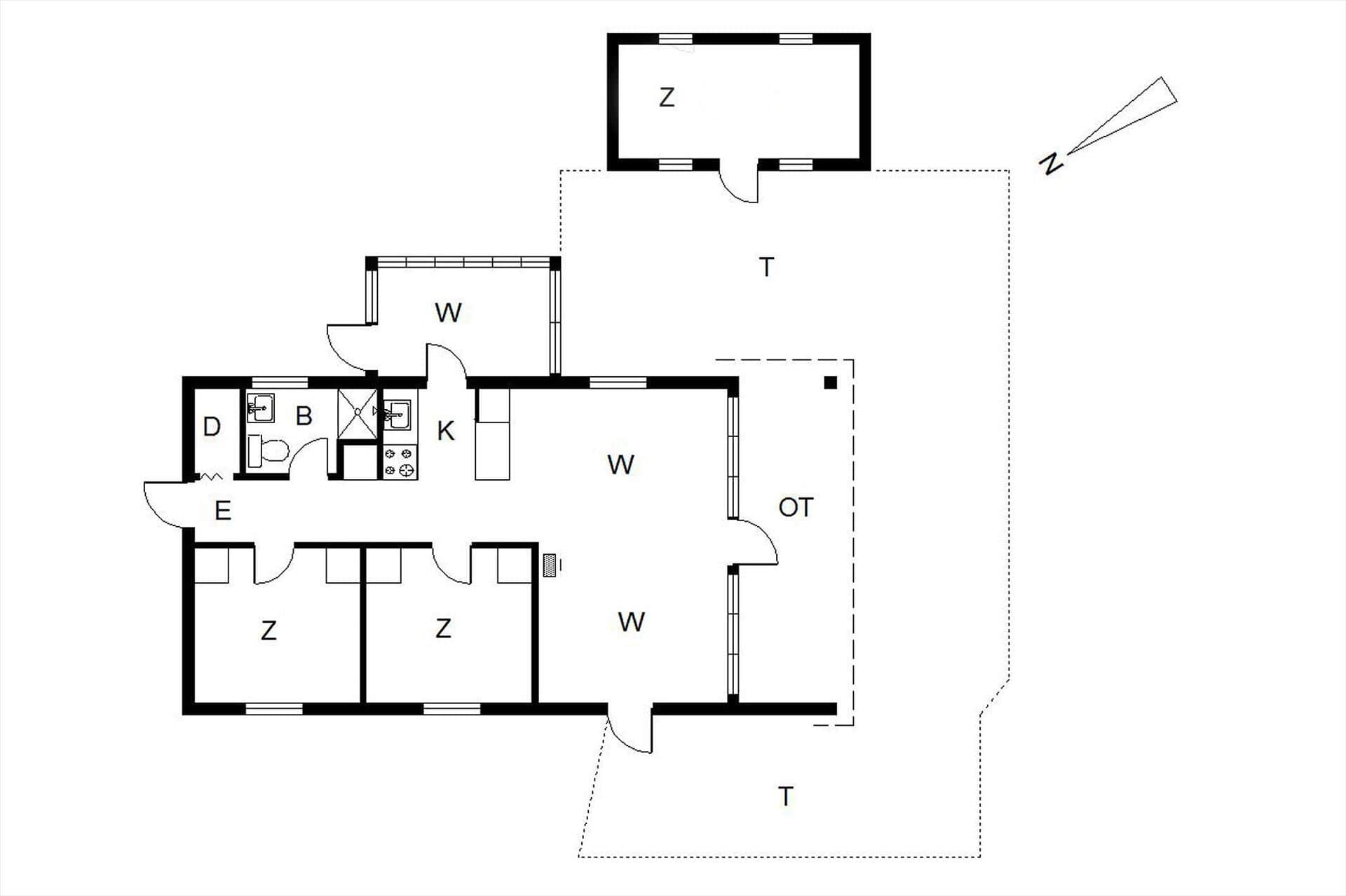 Interieur 1-125 Vakantiehuis 83, Hjejlevej 3, DK - 6854 Henne