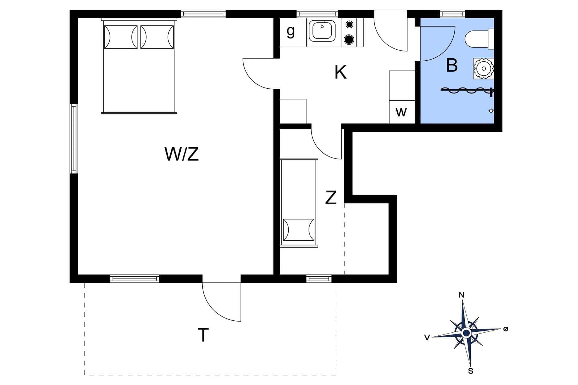 Interior 21-176 Holiday-home BL1683, Stenmarksvej 49, DK - 9492 Blokhus
