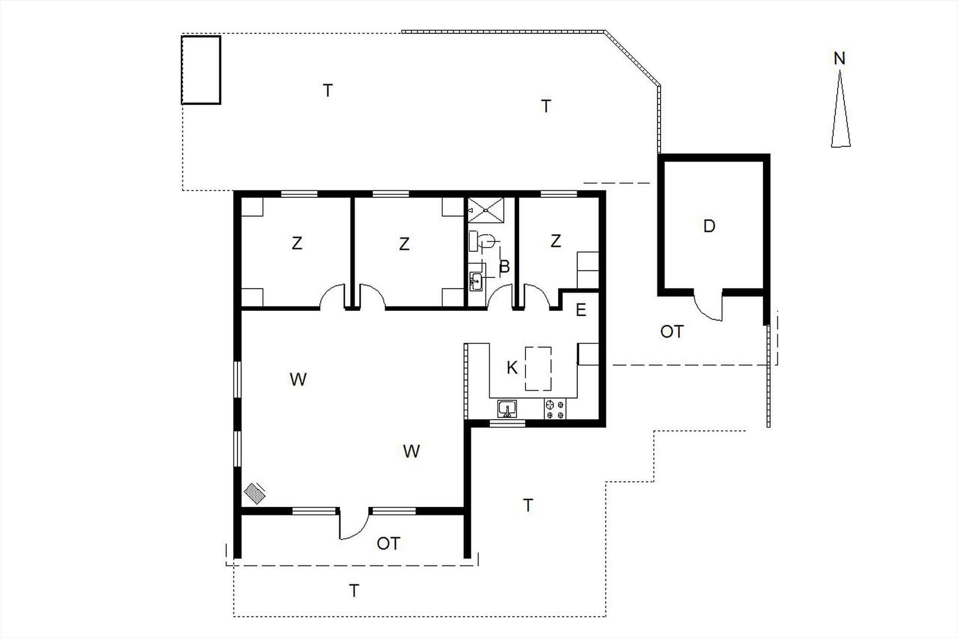 Interieur 44-125 Vakantiehuis 444, Gejlbjergvej 54, DK - 6854 Henne