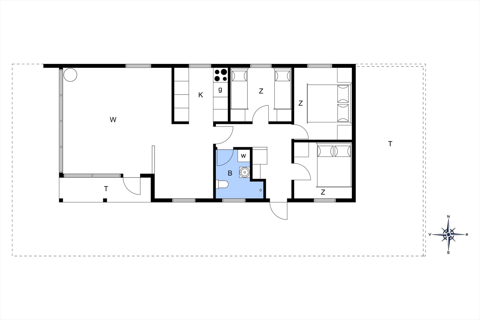 Interieur 20-177 Vakantiehuis LK1934, Redningsvejen nord 123, DK - 9480 Løkken