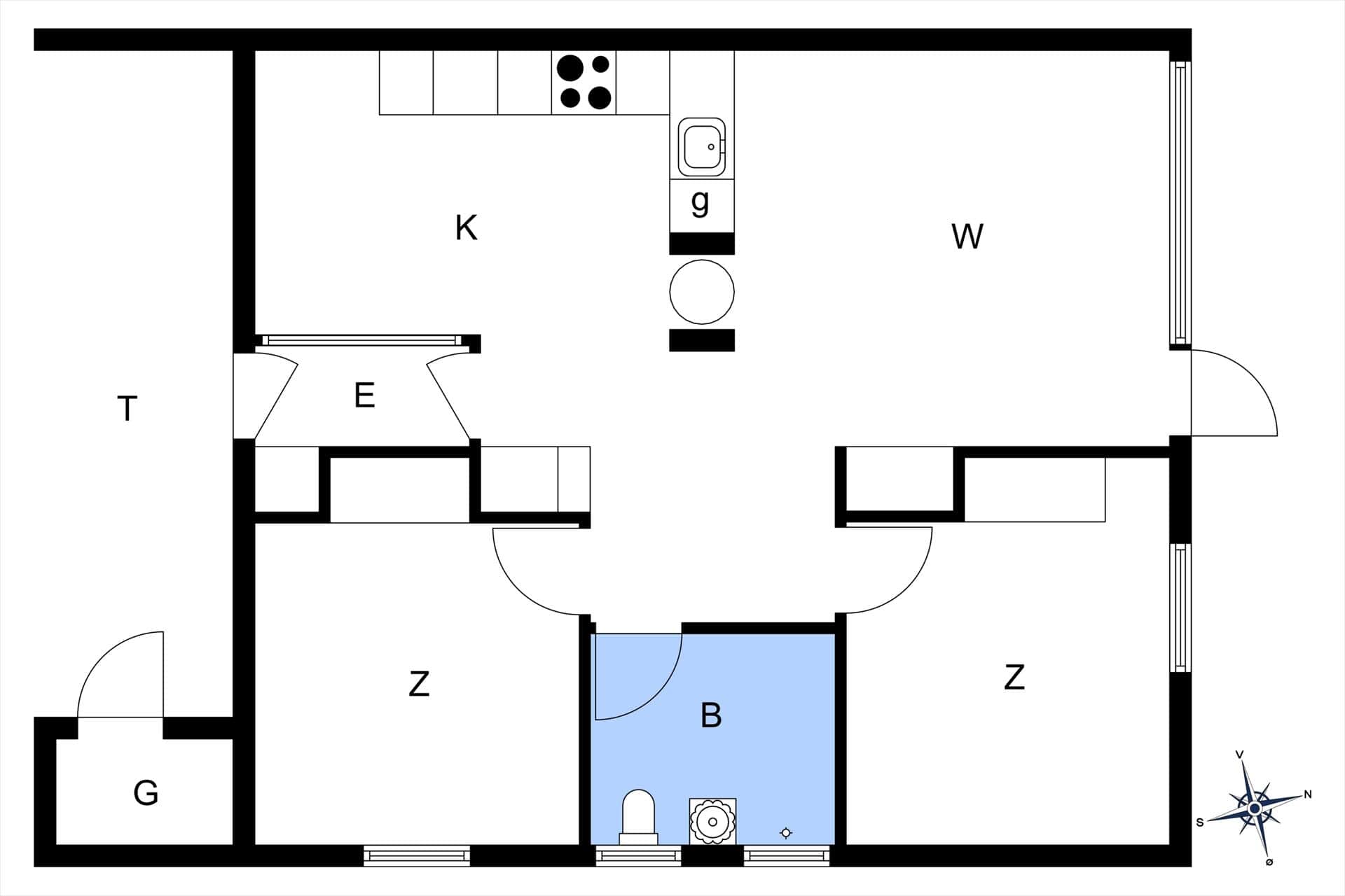 Interior 20-174 Holiday-home M107, Bøtølundvej 171, DK - 4873 Væggerløse