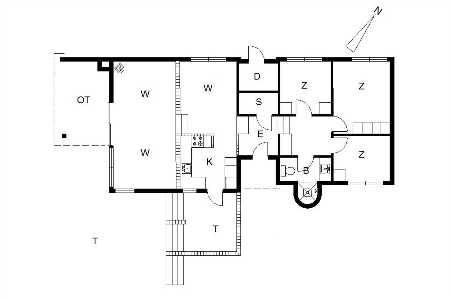 Interieur 24-125 Vakantiehuis 186, Arvevej 17, DK - 6854 Henne