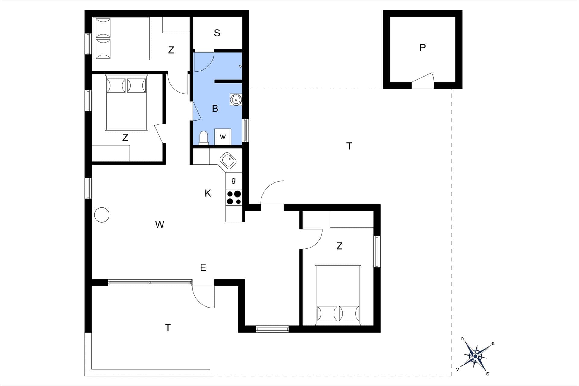 Interieur 17-13 Vakantiehuis 1330, Kuttervej 3, DK - 7700 Thisted