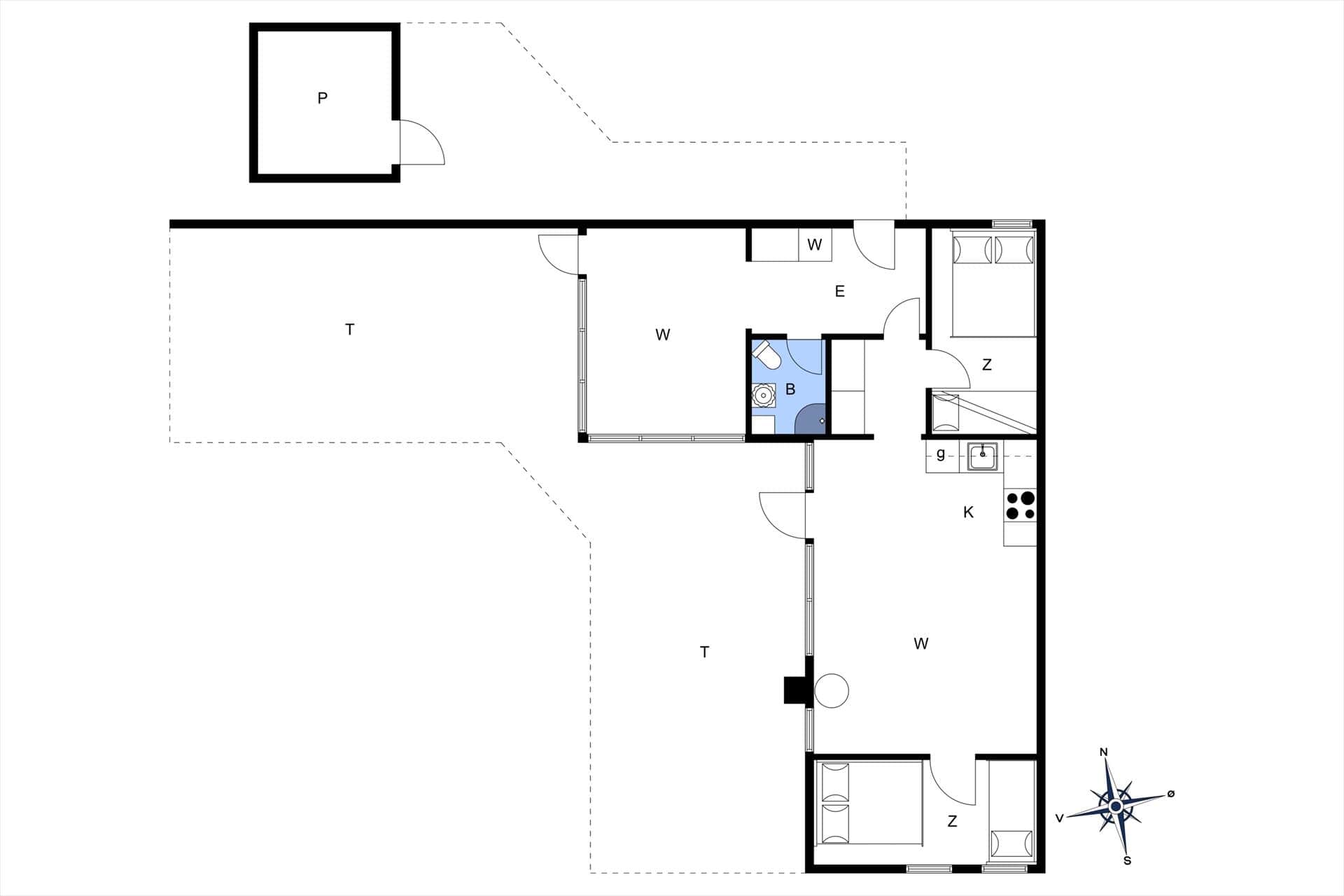 Innenausstattung 19-13 Ferienhaus 518, Klemsvej 18, DK - 7700 Thisted