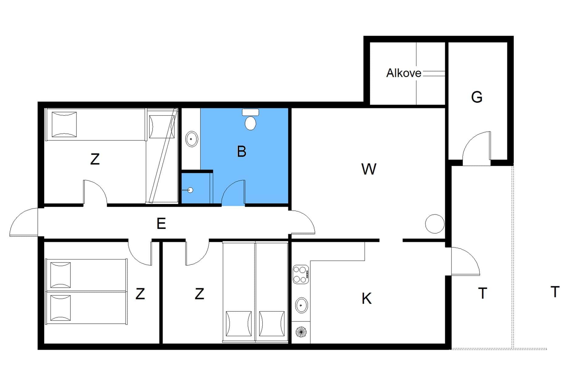 Interior 8-22 Holiday-home C11123, Horsfold 77, DK - 6893 Hemmet