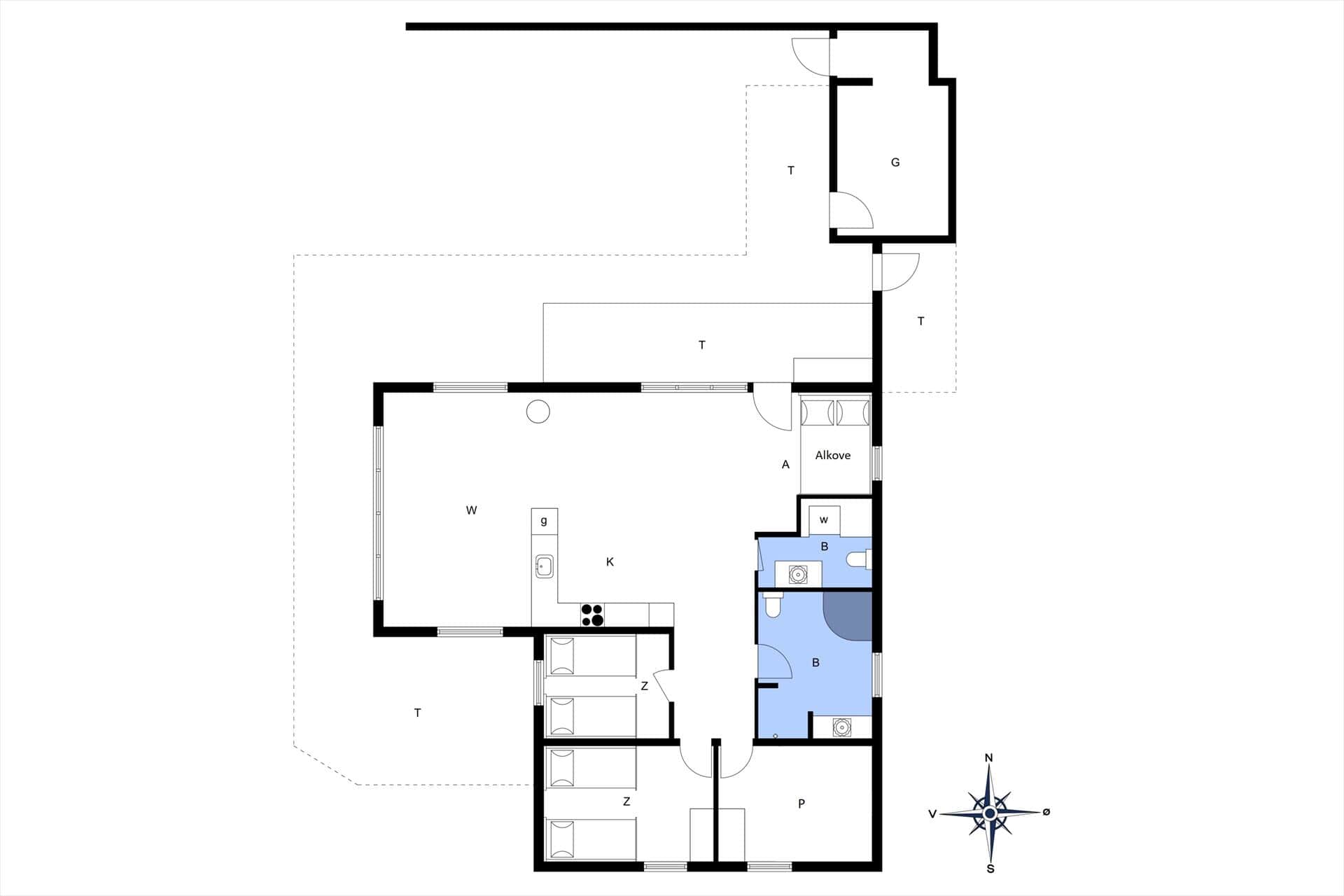 Interieur 27-13 Vakantiehuis 433, Tunvej 20, DK - 7700 Thisted