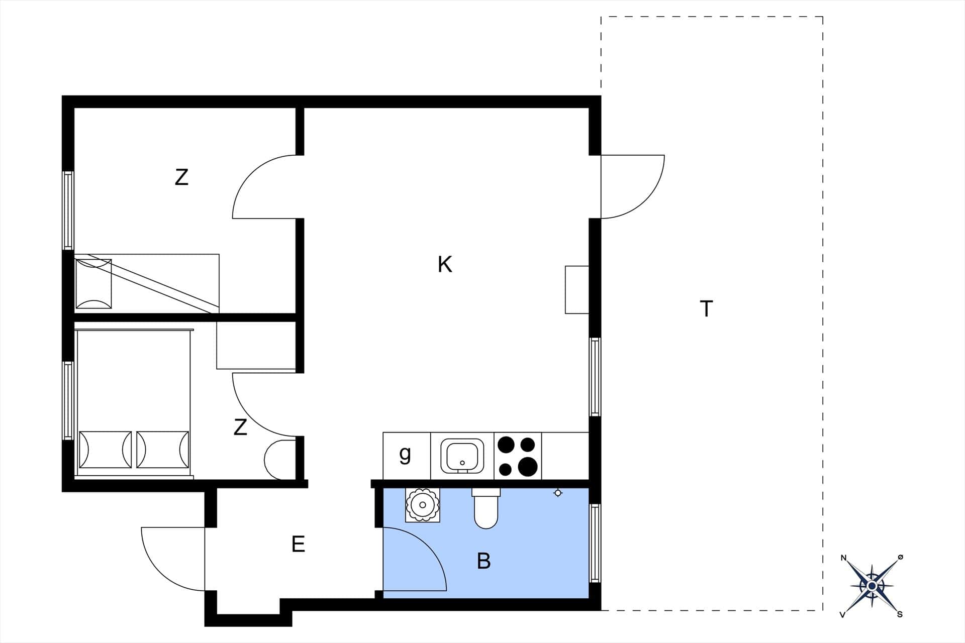 Interieur 17-10 Vakantiehuis 6821, Lærkevænget 7, DK - 3770 Allinge