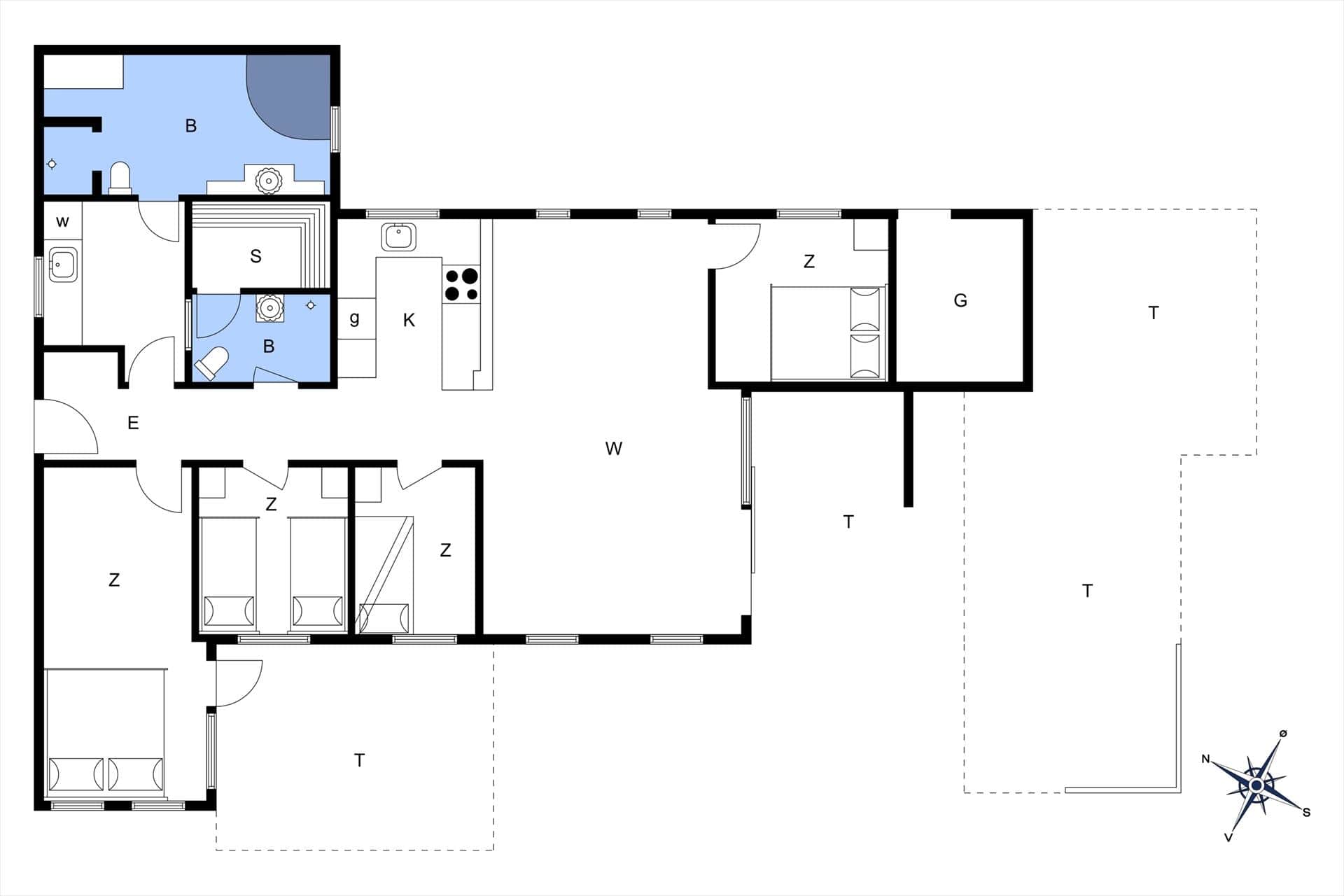 Interieur 25-401 Vakantiehuis OH519, Granly 30, DK - 9560 Hadsund