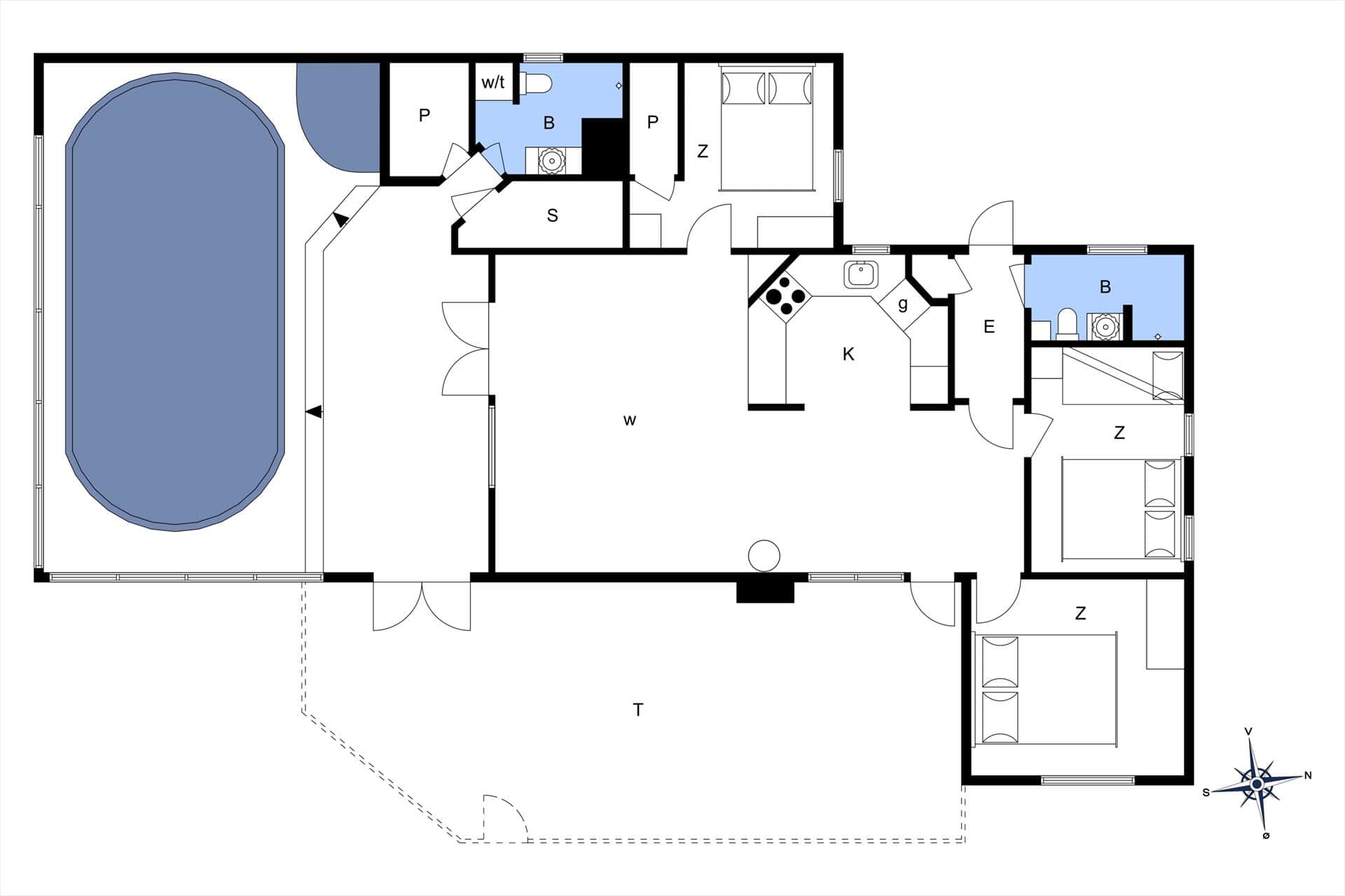 Interieur 23-401 Vakantiehuis OH544, Vikingbanke 9, DK - 9280 Storvorde