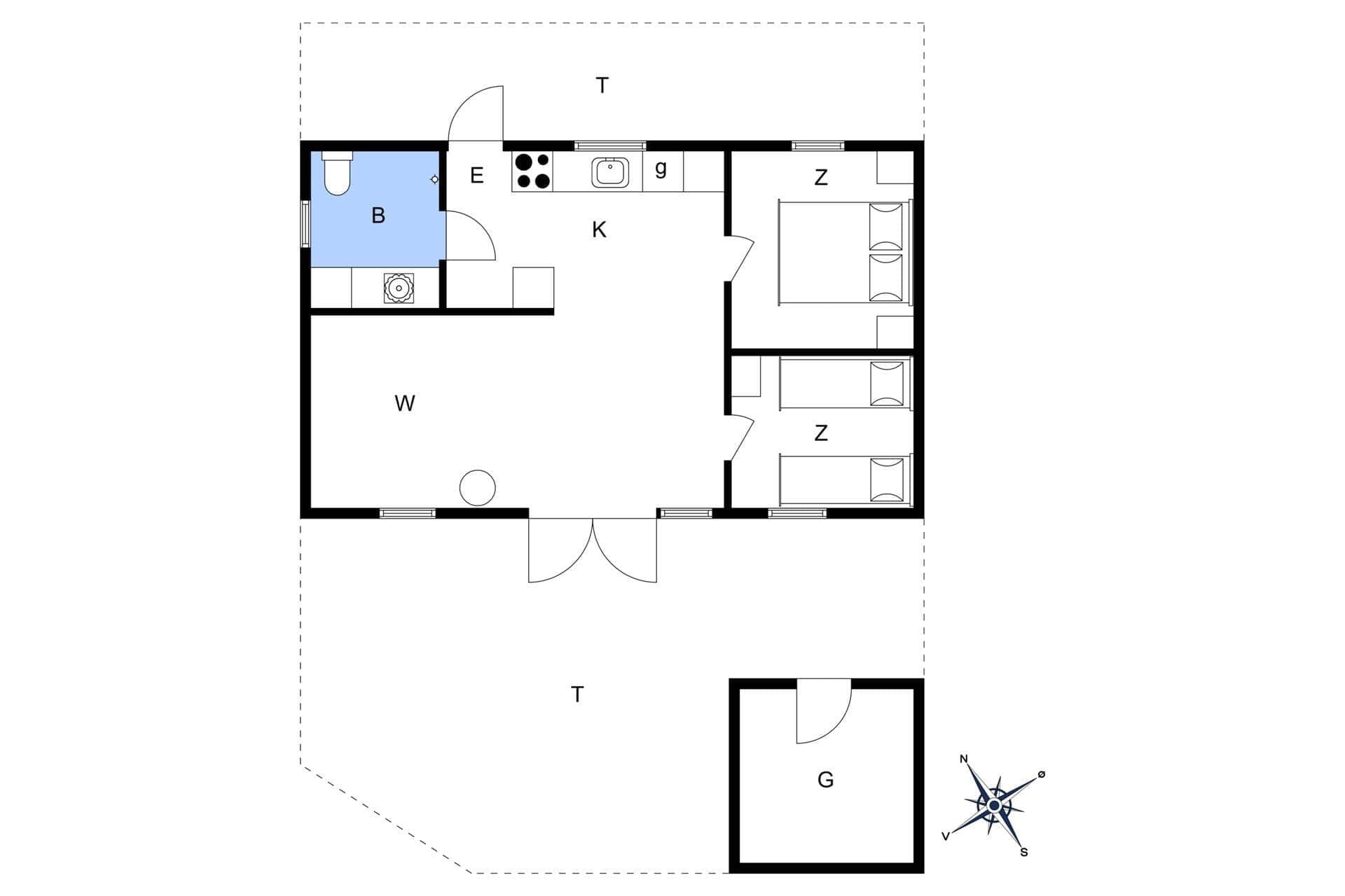 Interior 20-22 Holiday-home C11006, Bork Hytteby 45, DK - 6893 Hemmet