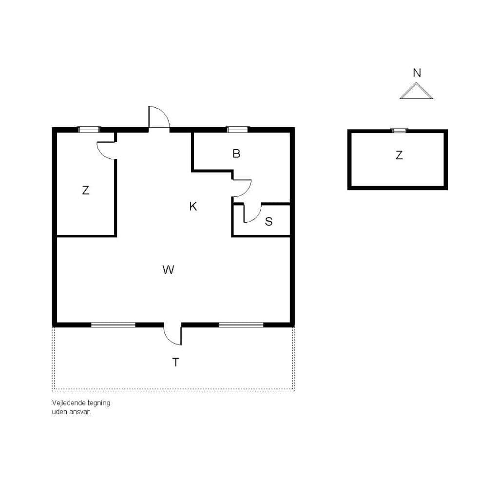 Interieur 2-125 Vakantiehuis 313, Regnspovevej 4, DK - 6854 Henne