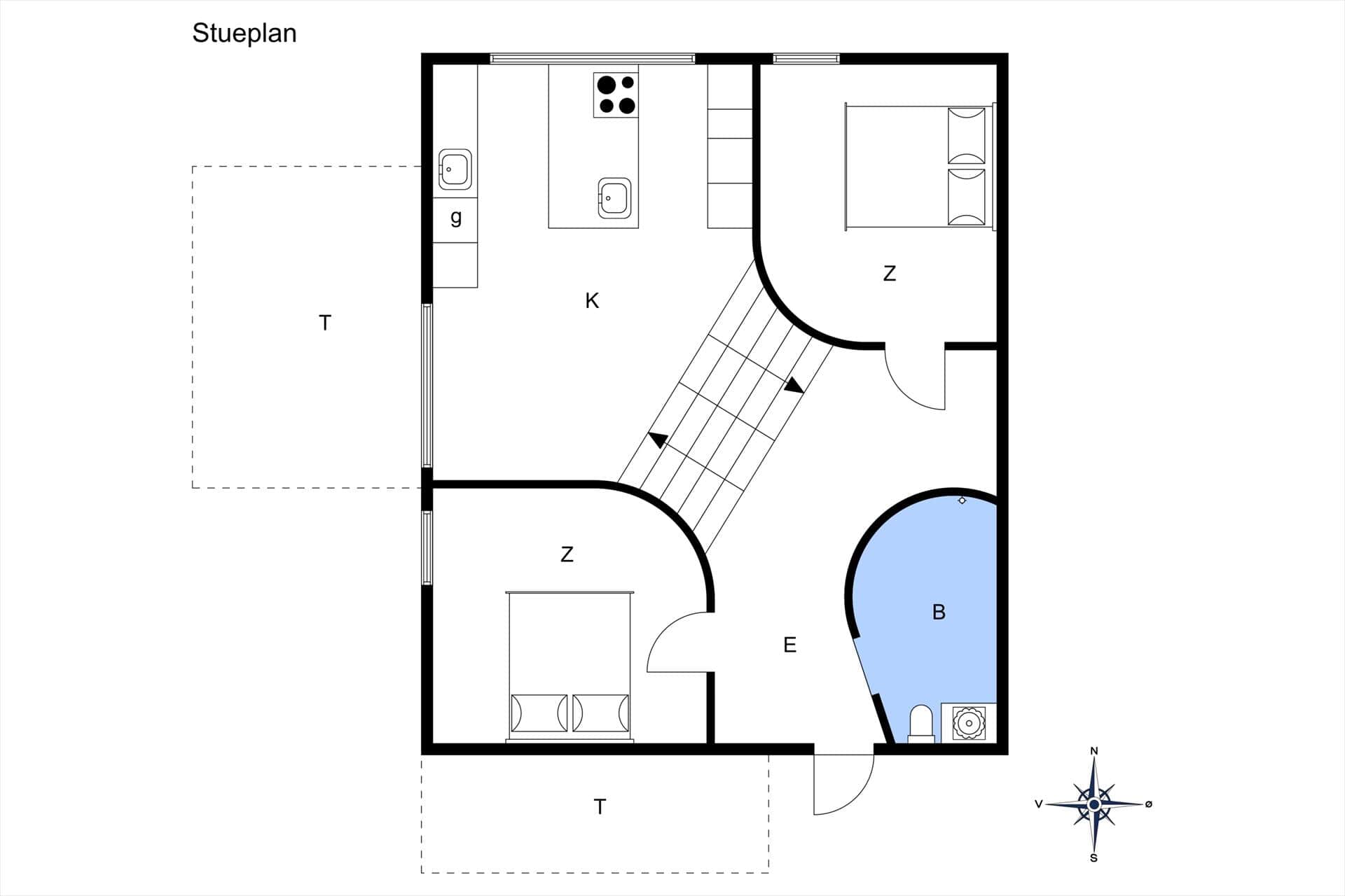 Interieur 36-13 Vakantiehuis 302, Klitfogedvej 7, DK - 7752 Snedsted