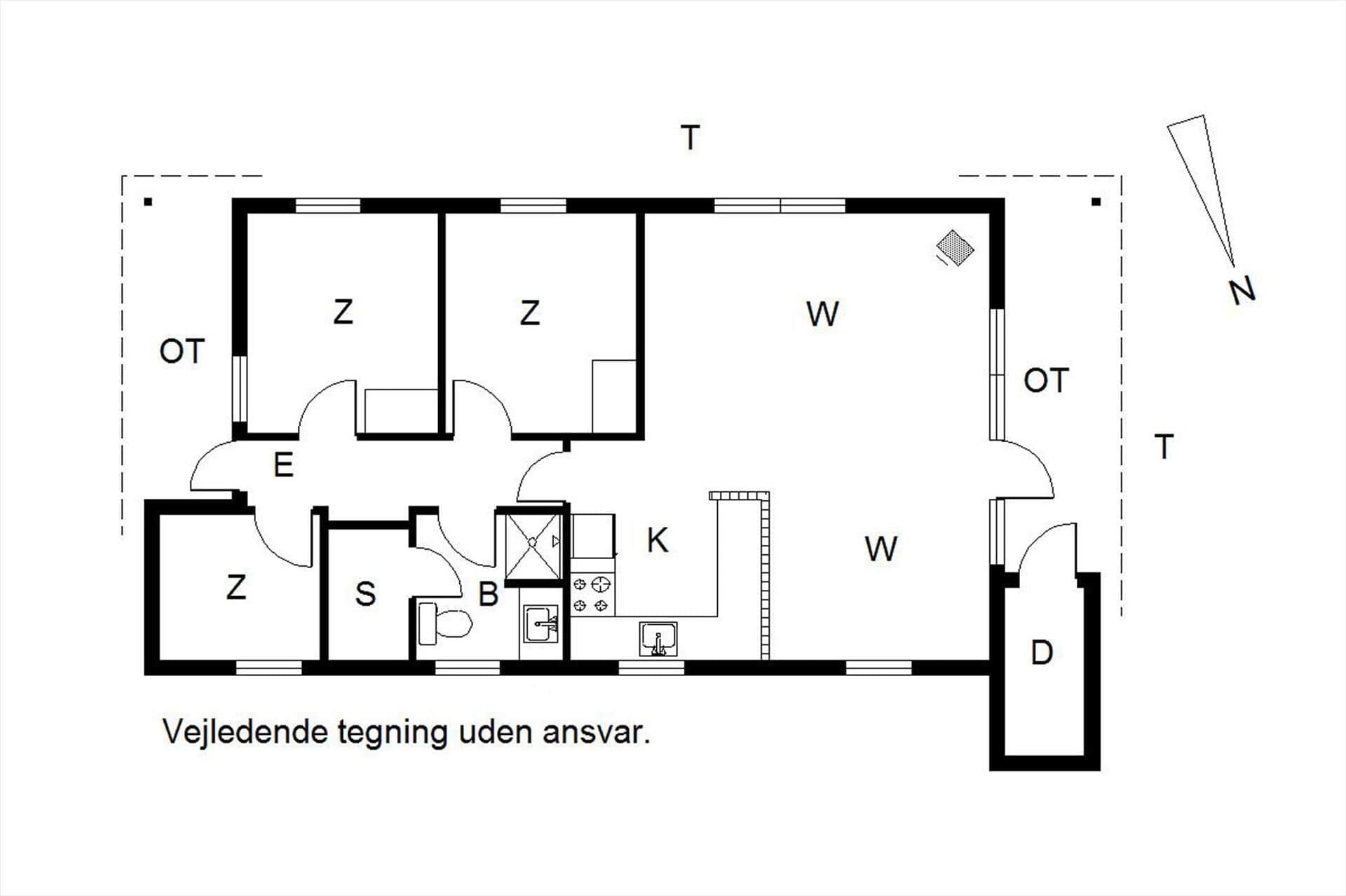 Interior 2-125 Holiday-home 3242, Søndervang 112, DK - 6830 Nørre Nebel