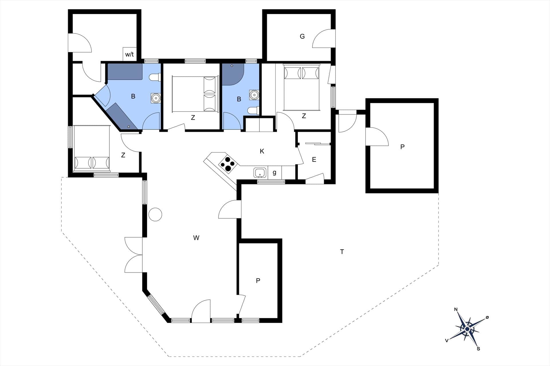 Interieur 22-172 Vakantiehuis JB227, Andreas Lassens Vej 16, DK - 7741 Frøstrup