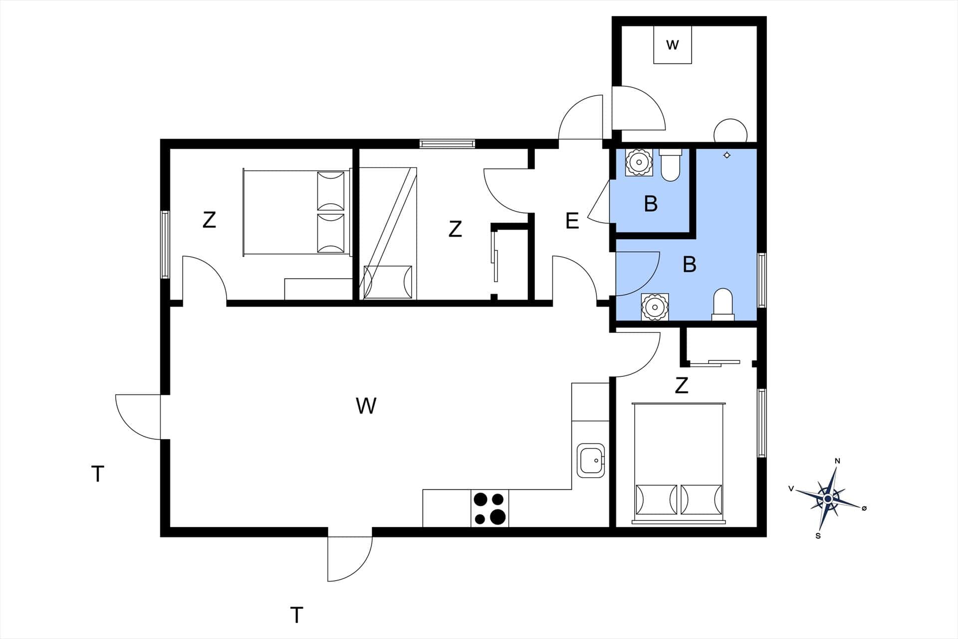 Interieur 20-174 Vakantiehuis M322, Cypresvej 10, DK - 4873 Væggerløse