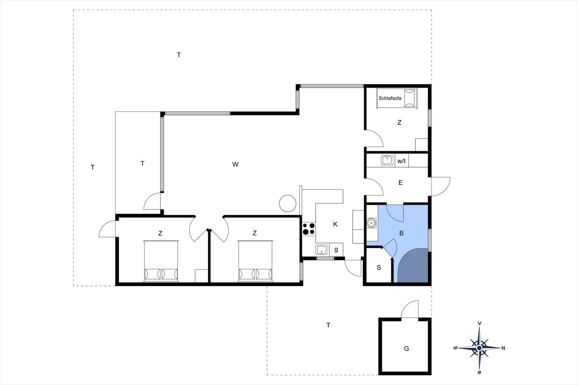 Interieur 25-172 Vakantiehuis JB209, Egevej 22, DK - 9690 Fjerritslev