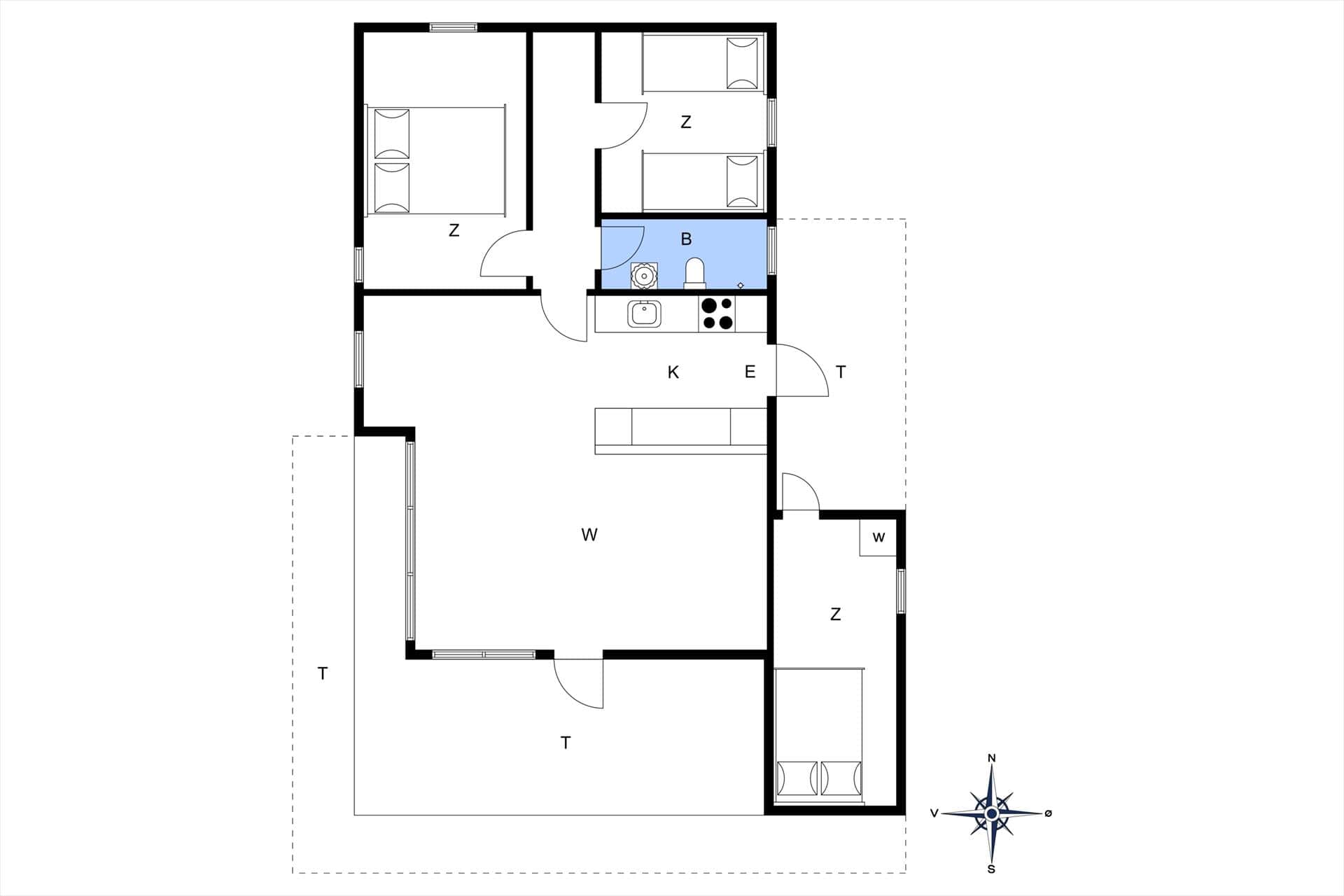 Interieur 22-148 Vakantiehuis TV1562, Paradisdalen 33, DK - 9881 Bindslev