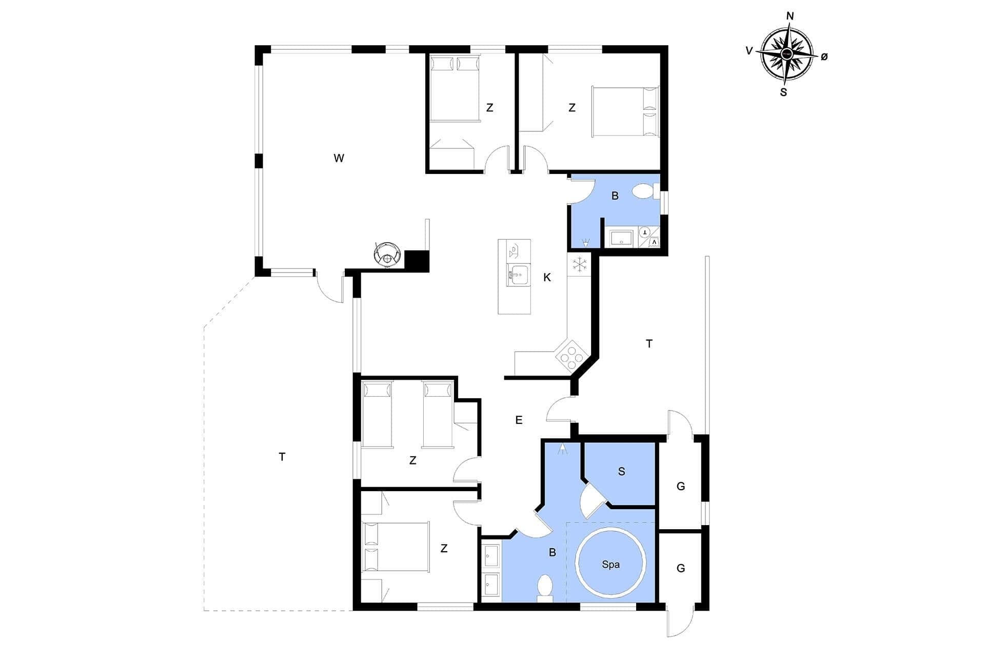 Interior 35-173 Holiday-home BV367, Søren Lassens Vænge 23, DK - 6857 Blåvand