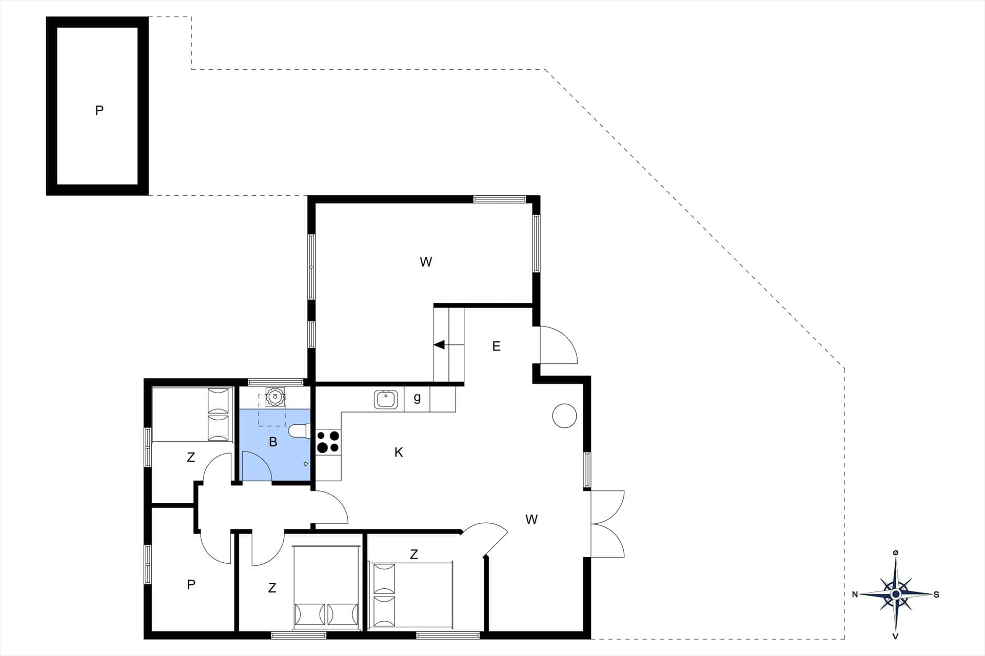 Interieur 21-148 Vakantiehuis TV1489, Mellemklitvej 25, DK - 9881 Bindslev