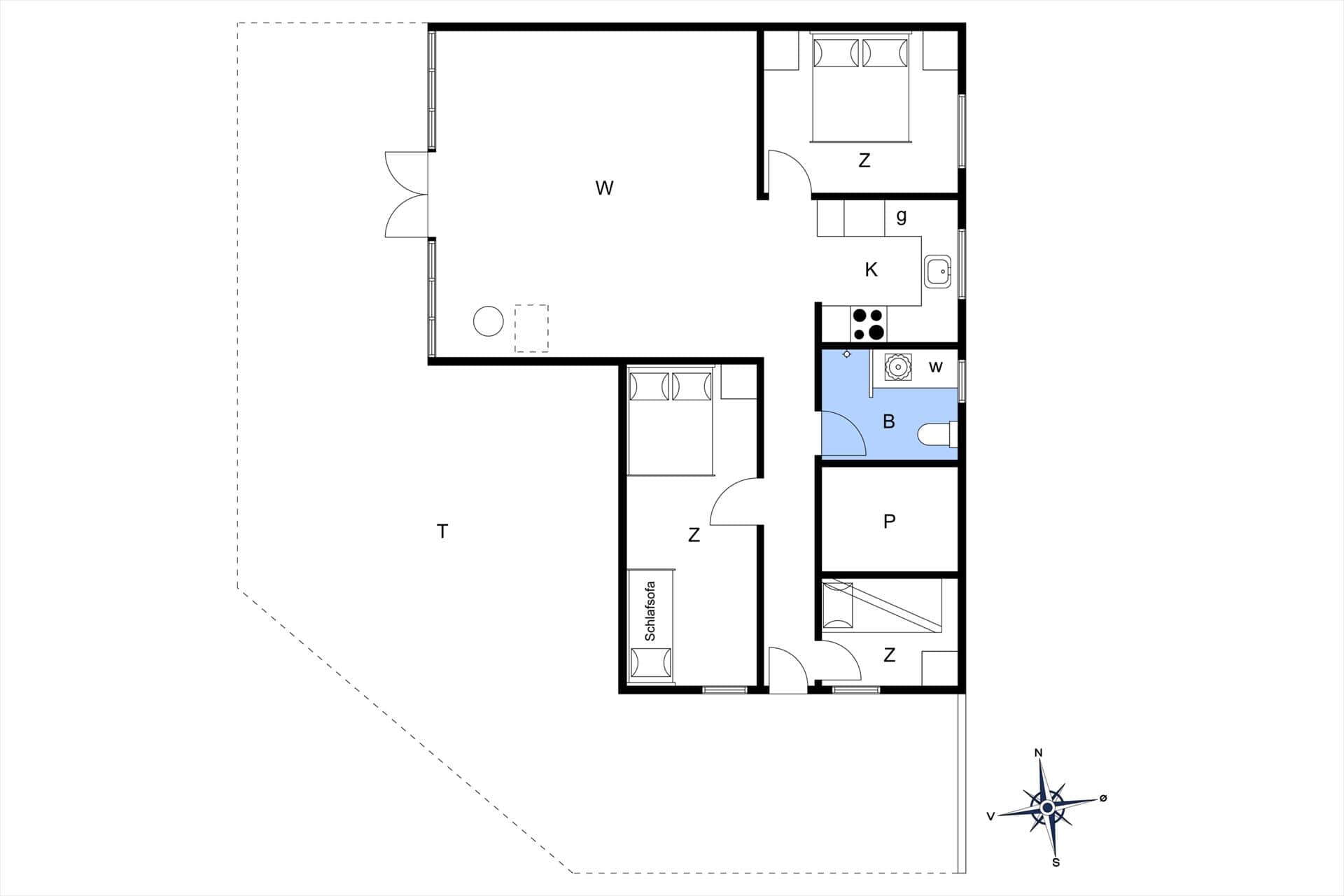 Interieur 18-172 Vakantiehuis JB247, Lyngbjergvej 66, DK - 9690 Fjerritslev