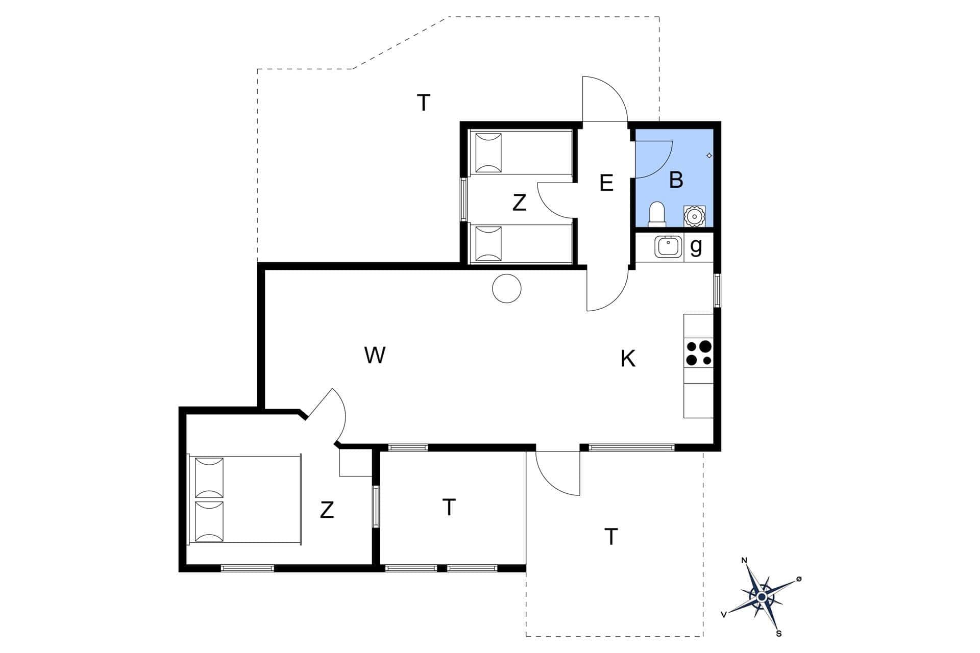 Interior 5-22 Holiday-home C11007, Bork Hytteby 12, DK - 6893 Hemmet
