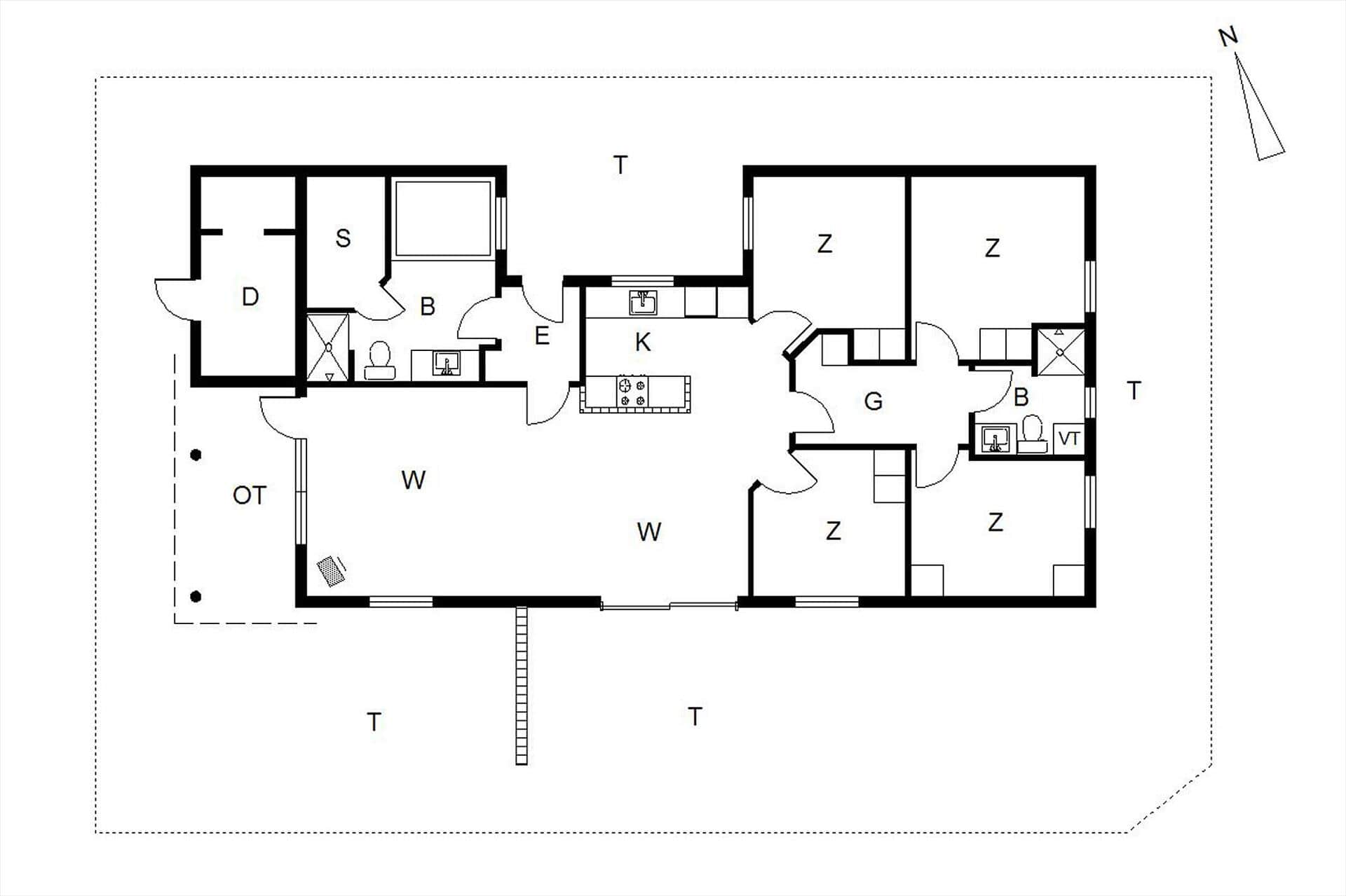Interieur 9-125 Vakantiehuis 831, Urfuglevej 27, DK - 6854 Henne