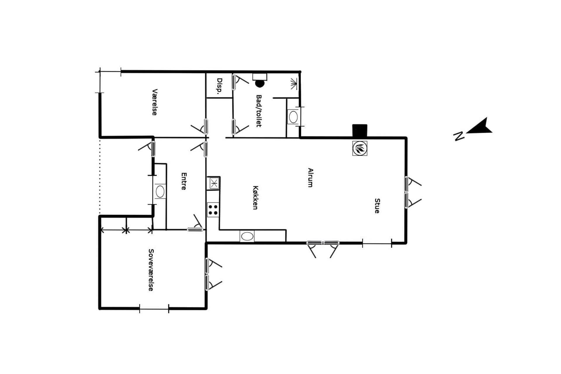 Interieur 2-125 Vakantiehuis 14112, Strandgodsvej 11, DK - 6854 Henne