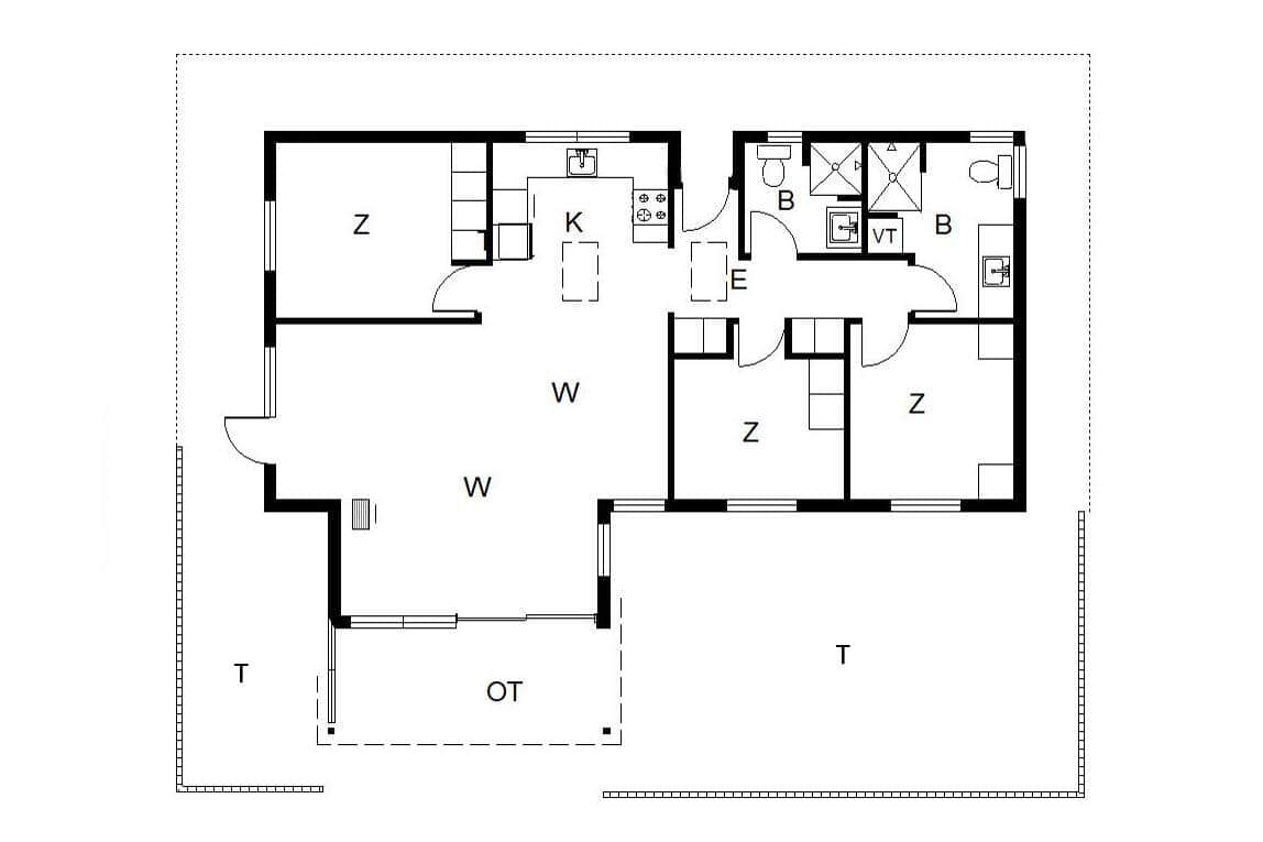 Interieur 47-125 Vakantiehuis 13, Blåbærvej 2, DK - 6854 Henne