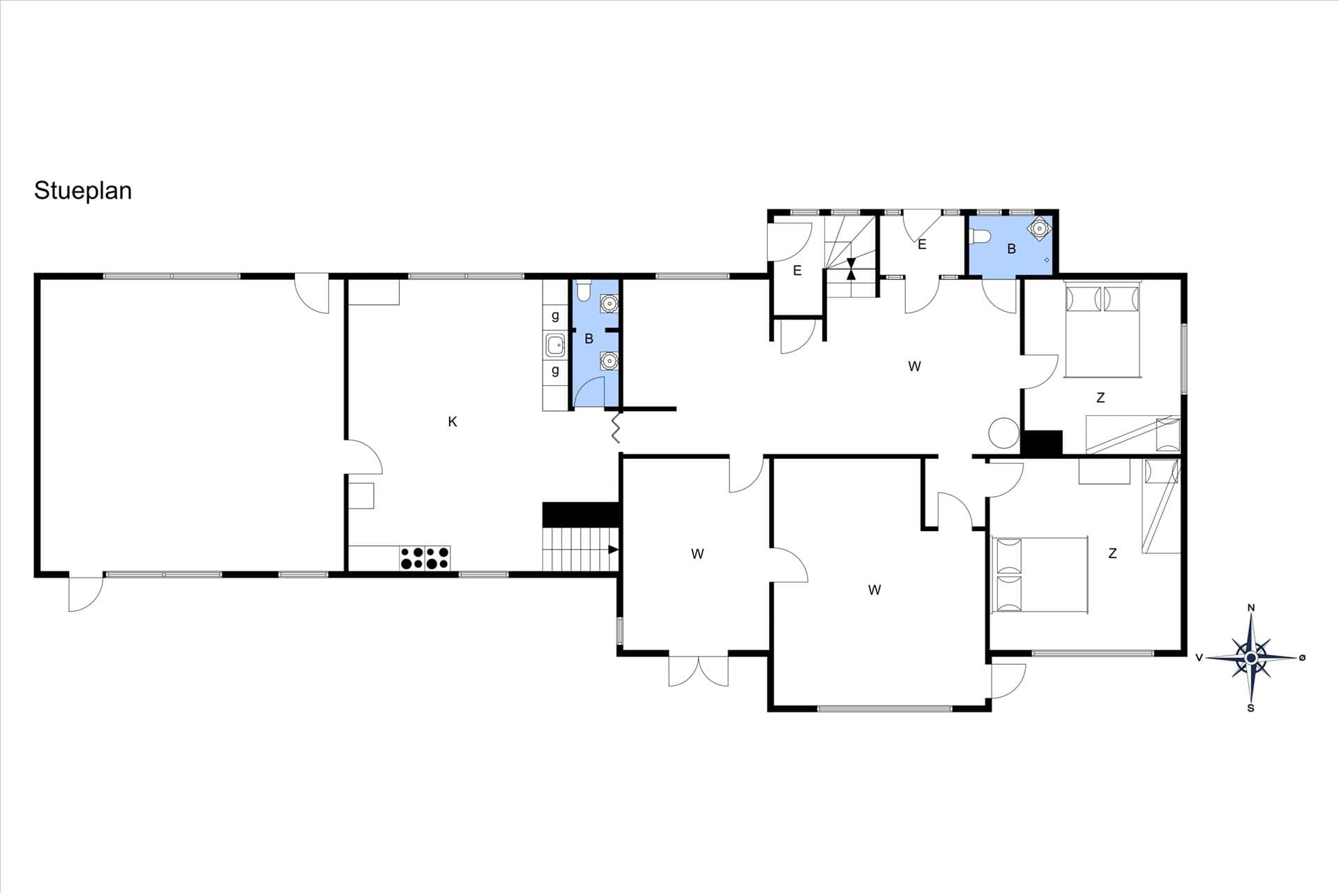 Innredning 36-22 Feirehus C11605, Herningvej 10, DK - 6870 Ølgod