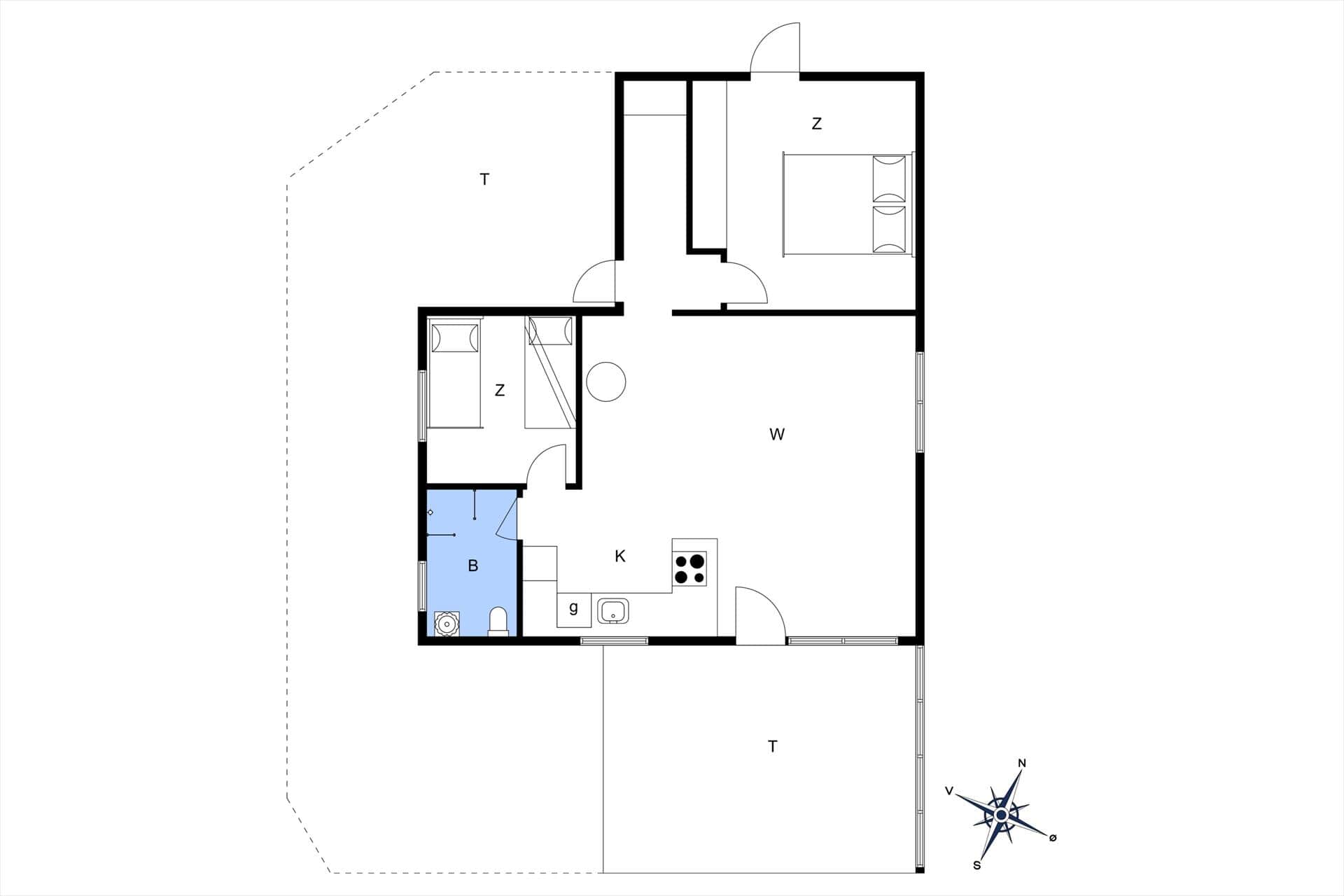 Interieur 21-10 Vakantiehuis 2658, Skovduevej 25, DK - 3730 Nexø