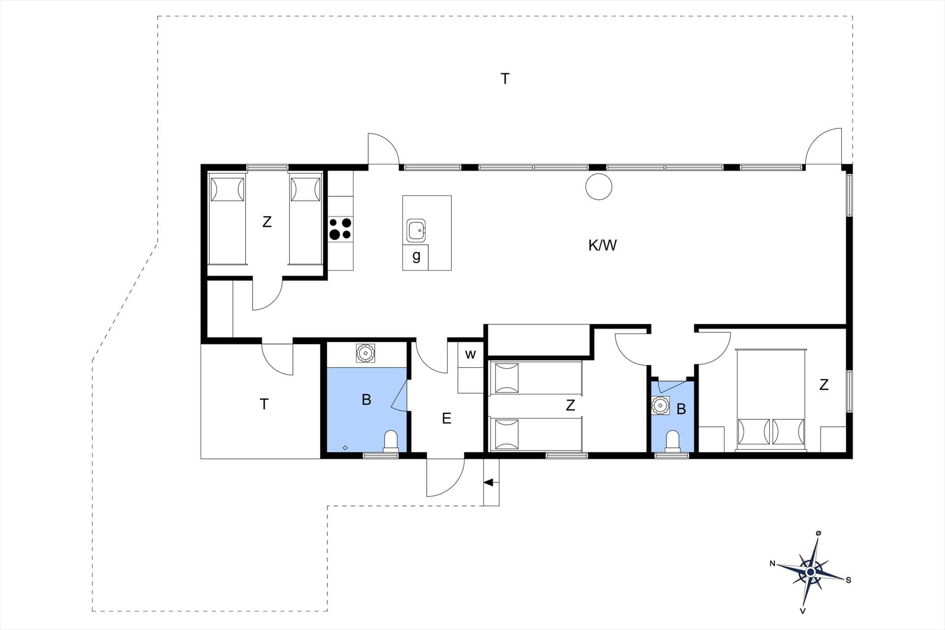 Interieur 27-10 Vakantiehuis 6813, Æblebakken 5, DK - 3770 Allinge