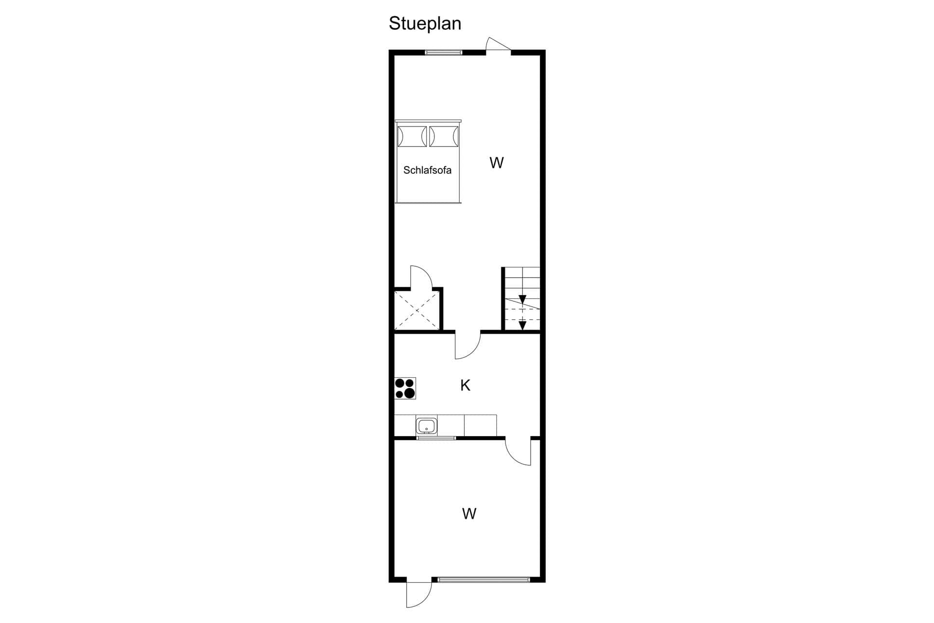 Interior 5-3 Holiday-home M70109, Skippergade 36, DK - 5960 Marstal