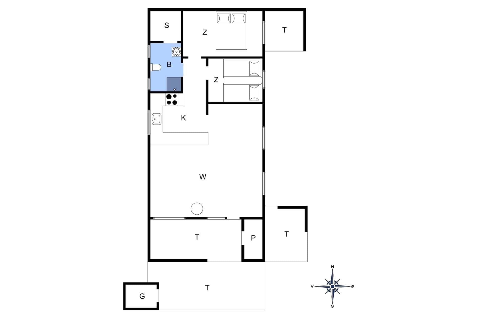 Interieur 25-168 Vakantiehuis 085, Nordsøvej 68, DK - 6950 Ringkøbing