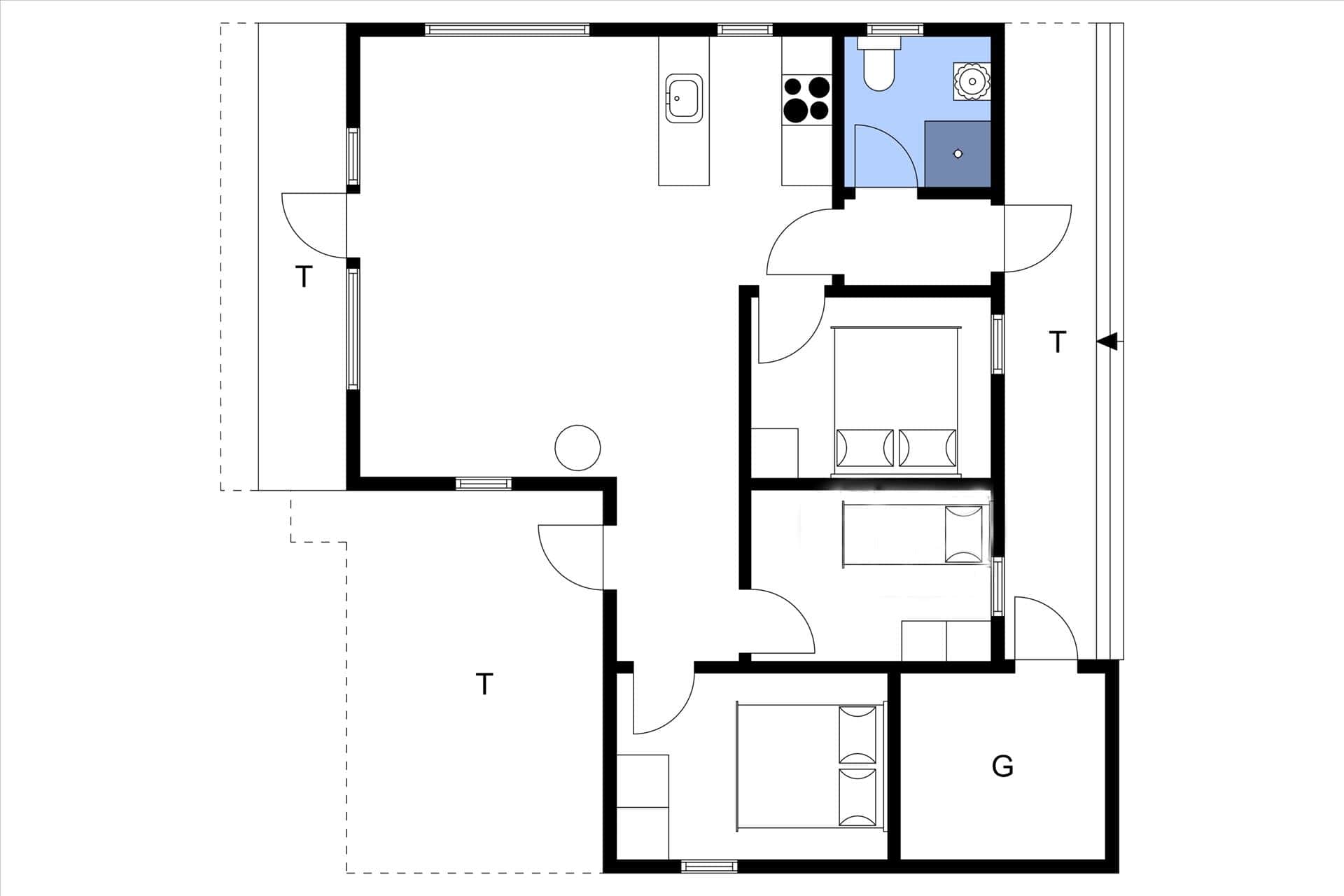 Interieur 37-168 Vakantiehuis 230, Jakob Bondes Vej 29, DK - 6950 Ringkøbing