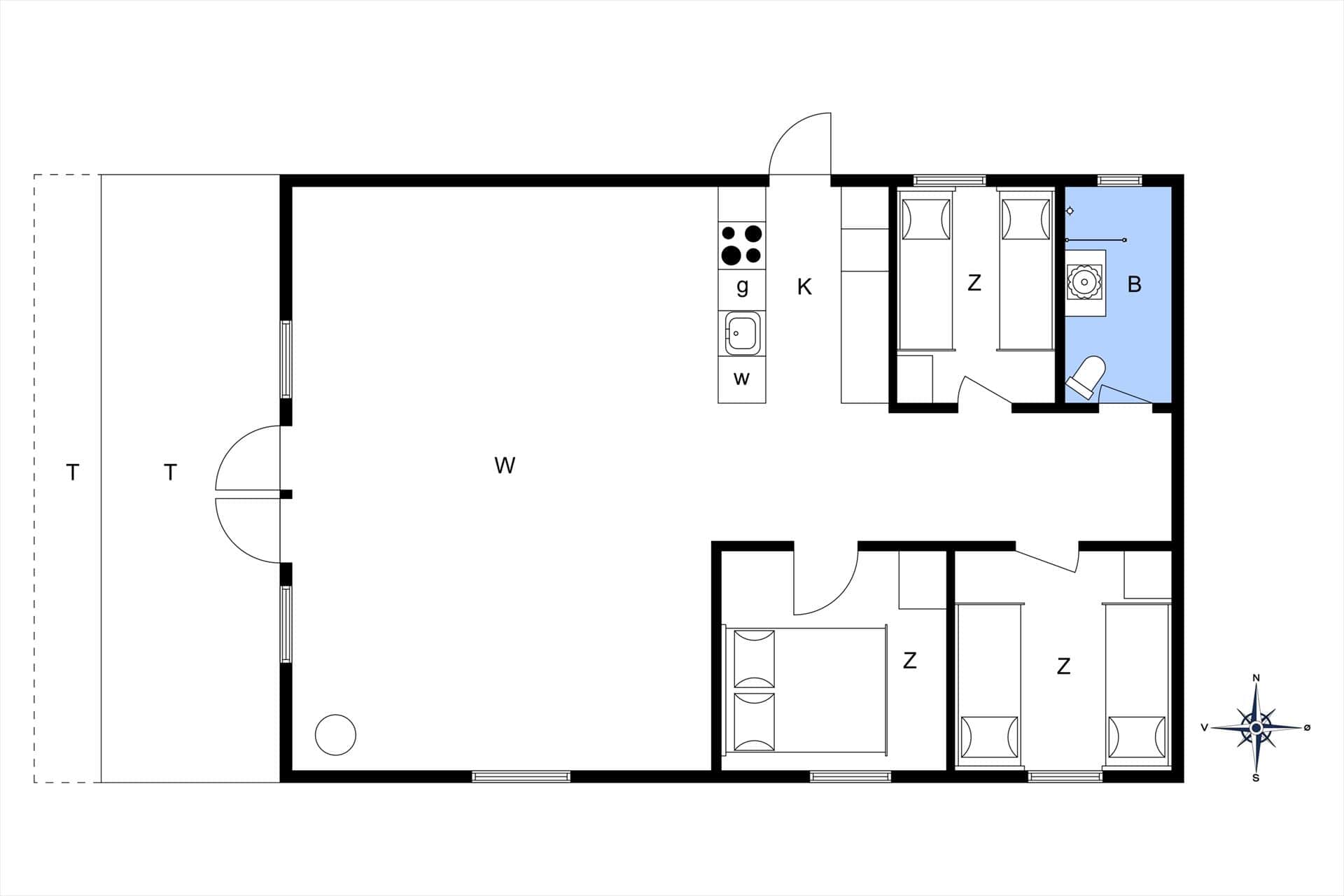 Interior 19-10 Holiday-home 1547, Maegårdsskoven 8, DK - 3720 Aakirkeby
