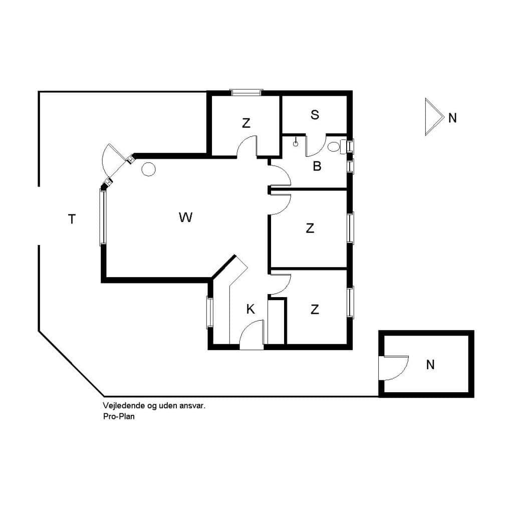 Interieur 2-125 Vakantiehuis 560, Kærvej 5, DK - 6854 Henne