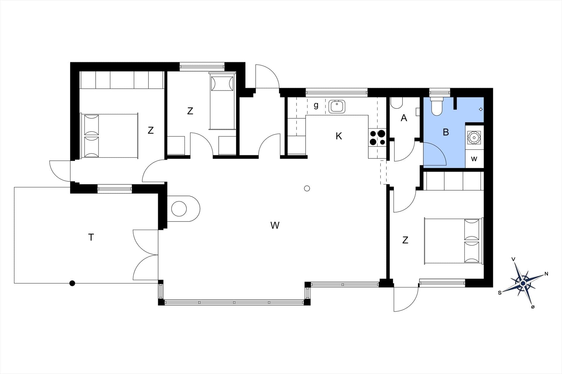 Interieur 26-174 Vakantiehuis M320, Sdr. Alslev Kystvej 8, DK - 4800 Nykøbing F