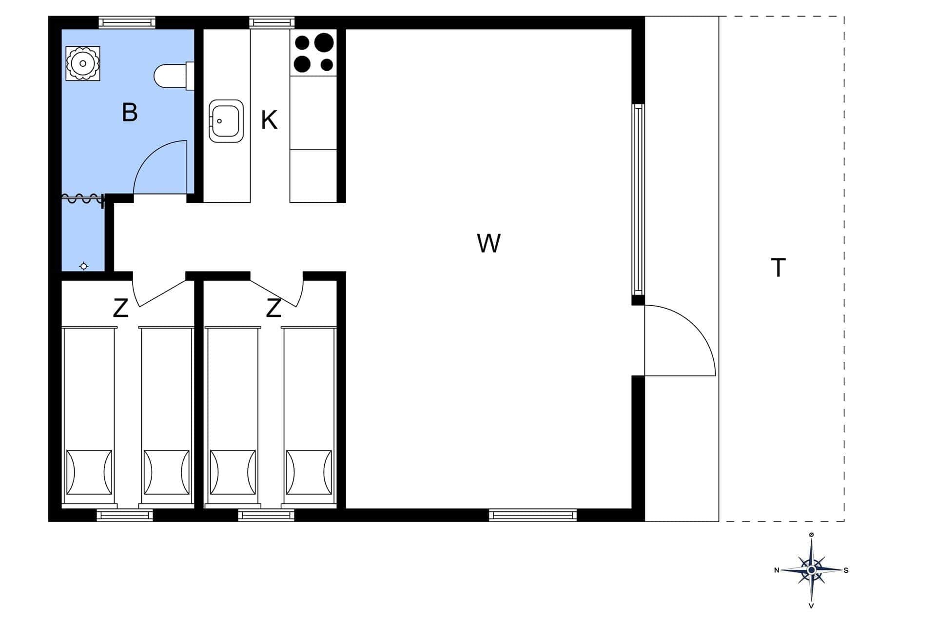 Interior 21-4 Holiday-home 370, Fyrmarken 70, DK - 6960 Hvide Sande