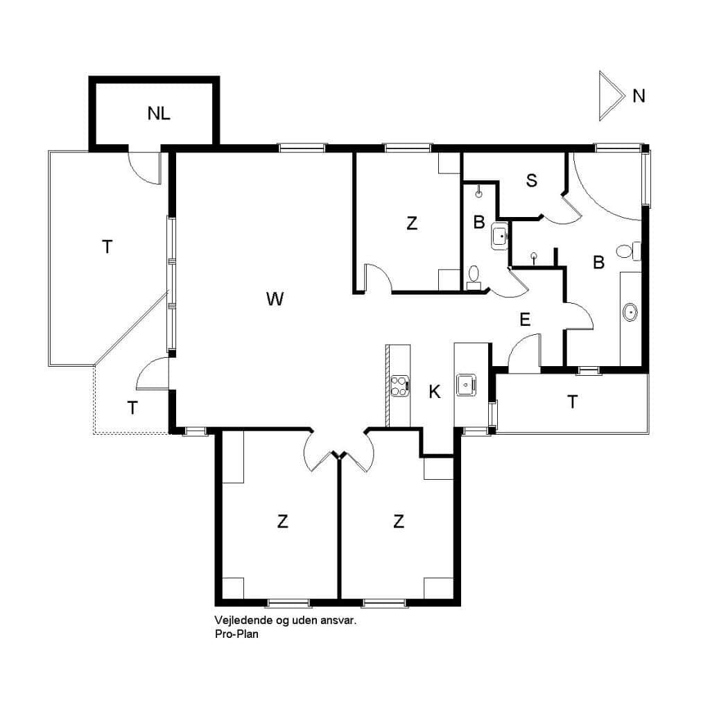 Interieur 24-125 Vakantiehuis 1289, Mågevej 13, DK - 6854 Henne