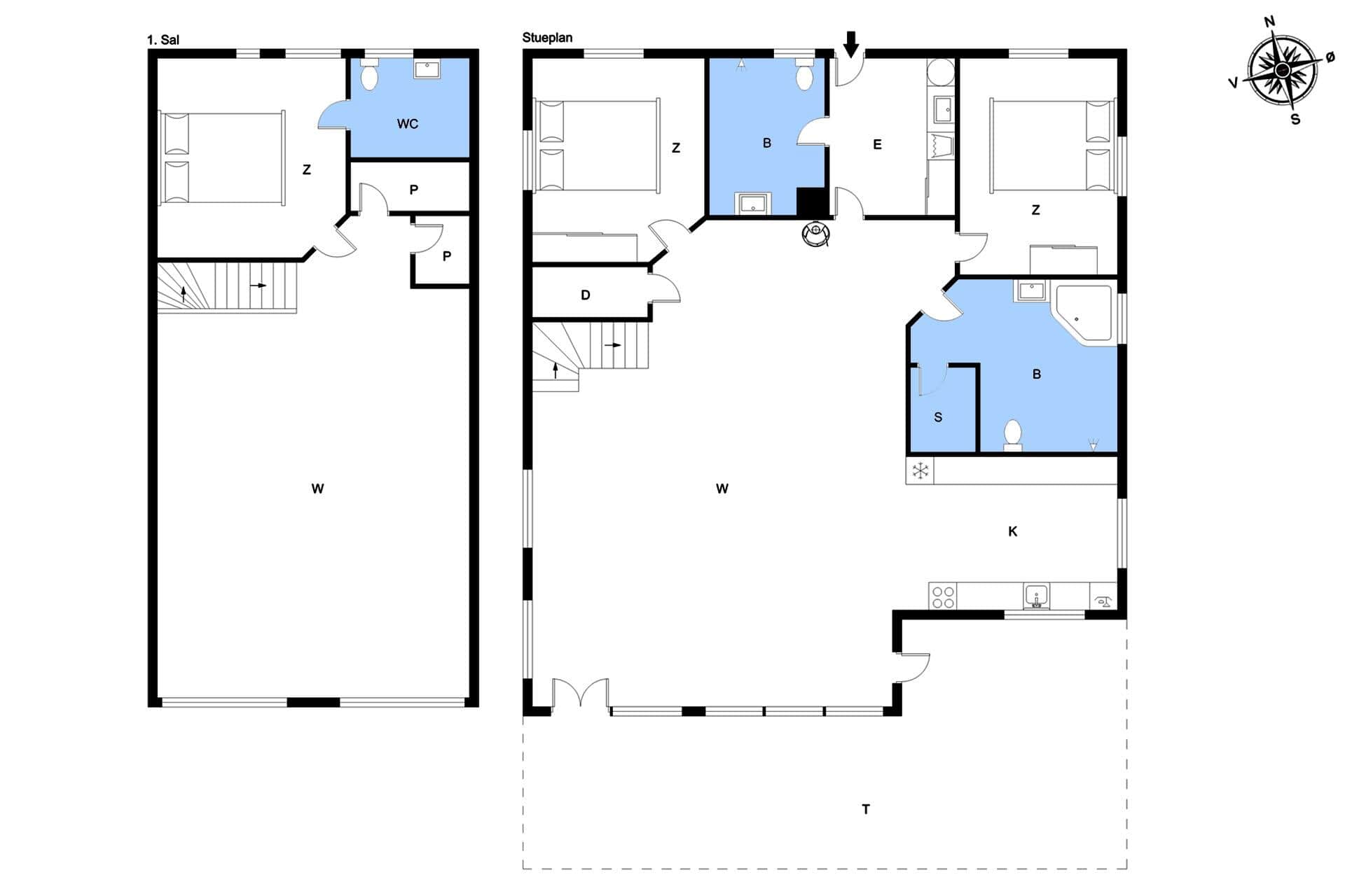 Interieur 58-173 Vakantiehuis BV374, Krogsande 22, DK - 6857 Blåvand