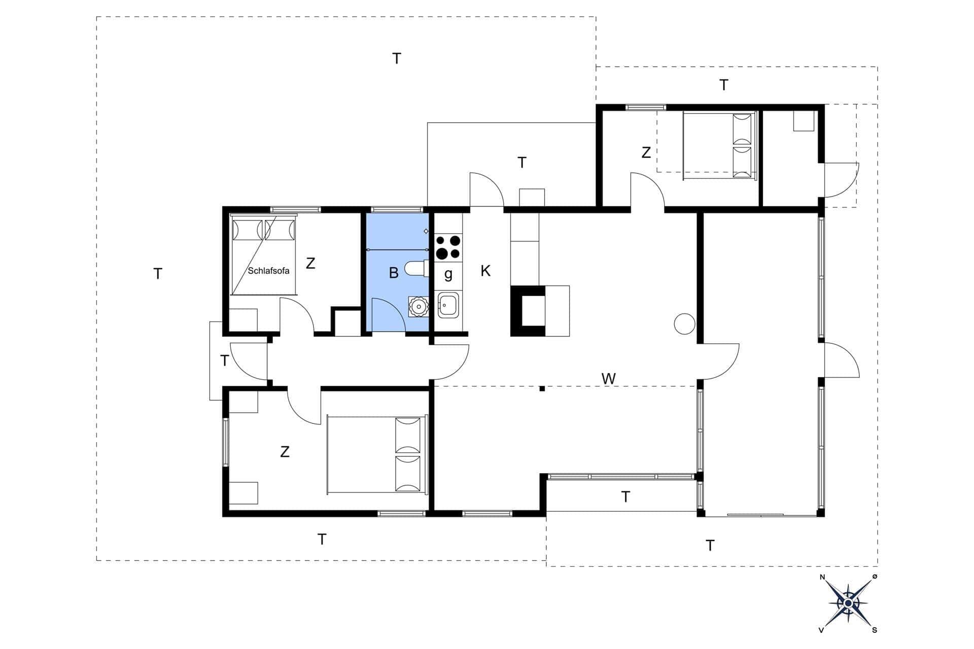 Interieur 21-23 Vakantiehuis 84140, Østvangen 11, DK - 8400 Ebeltoft