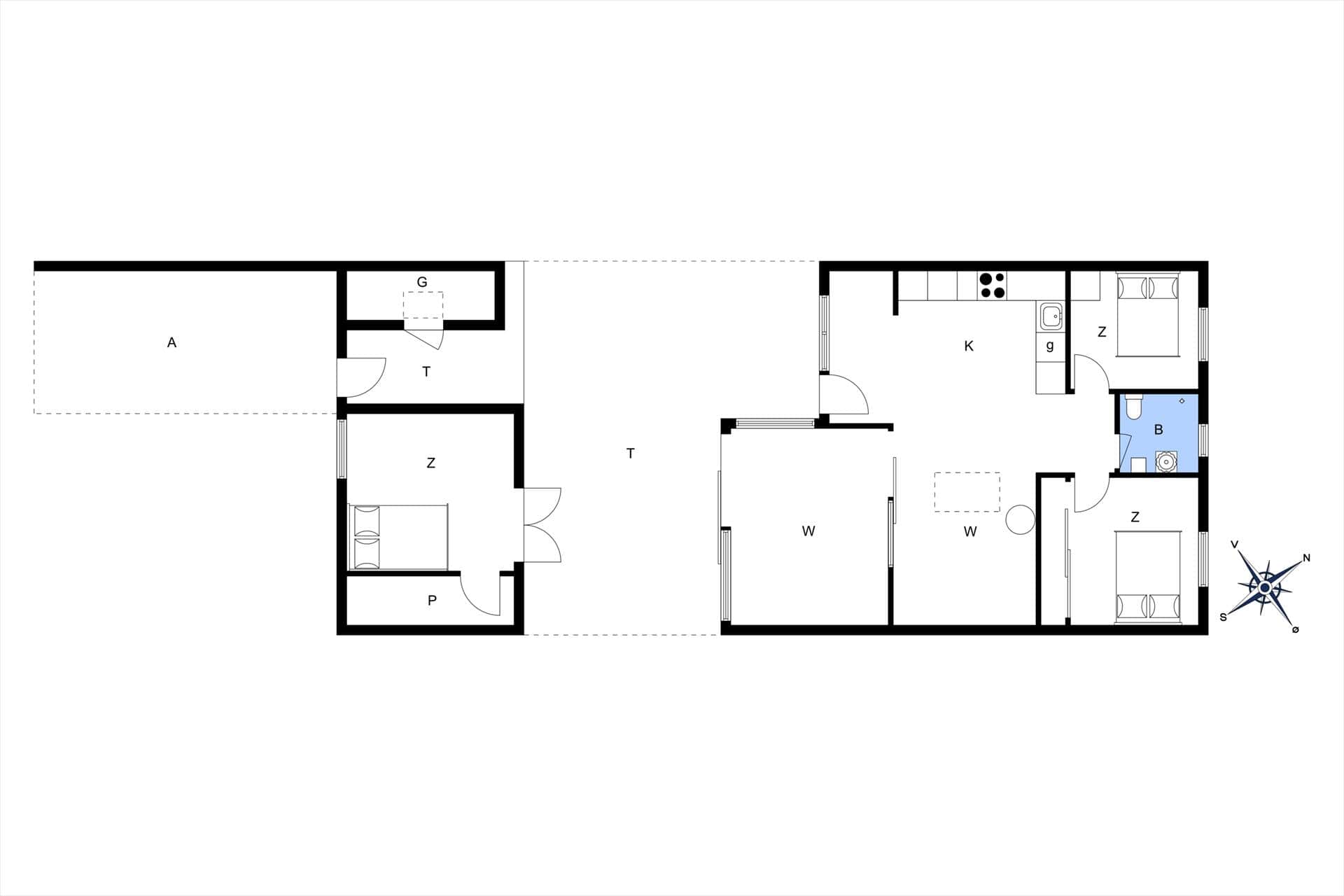 Interior 20-176 Holiday-home BL1359, Bellevueparken 24, DK - 9492 Blokhus