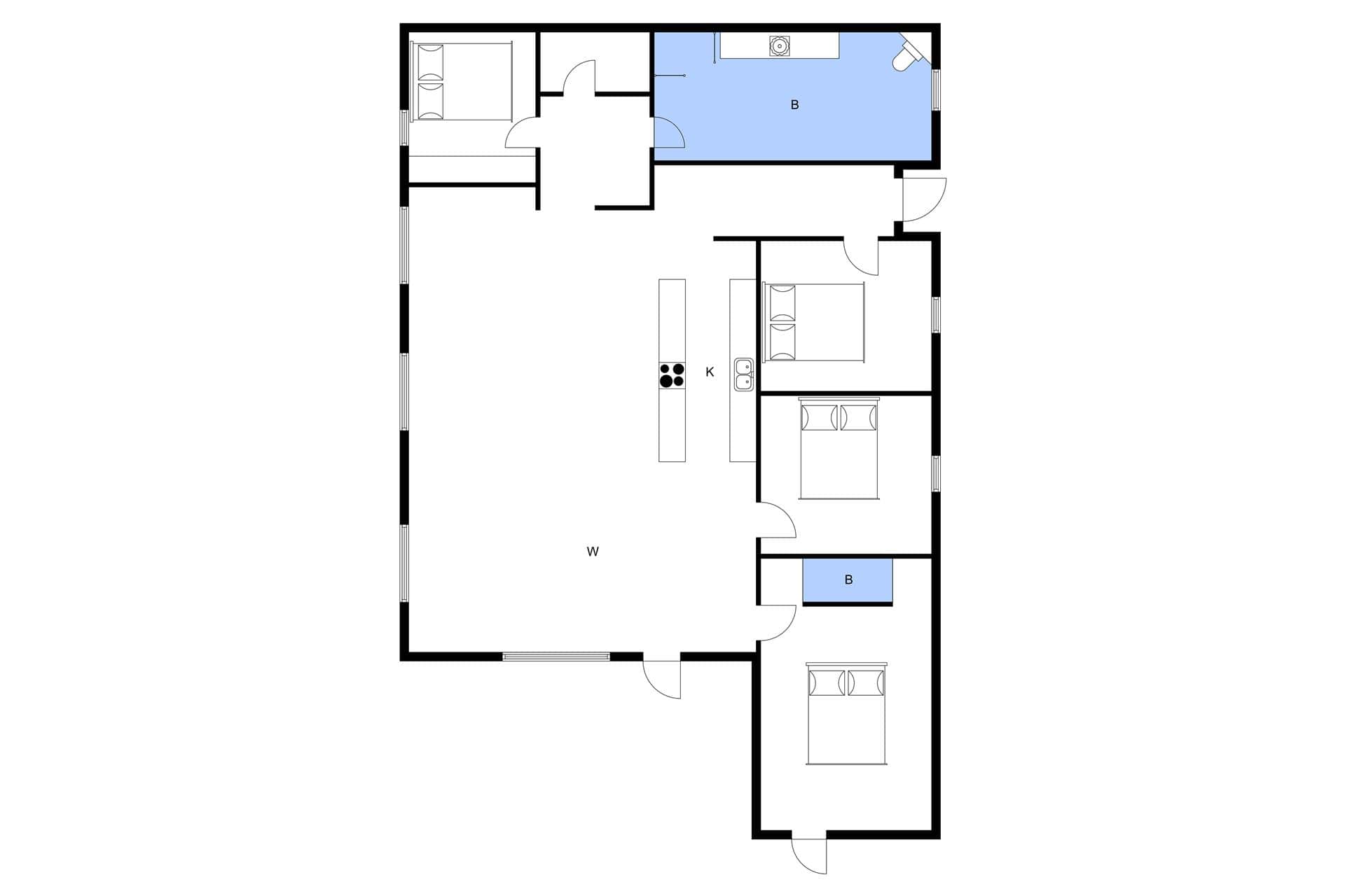 Interior 12-3 Holiday-home F50220, Vildtvej 5, DK - 7130 Juelsminde